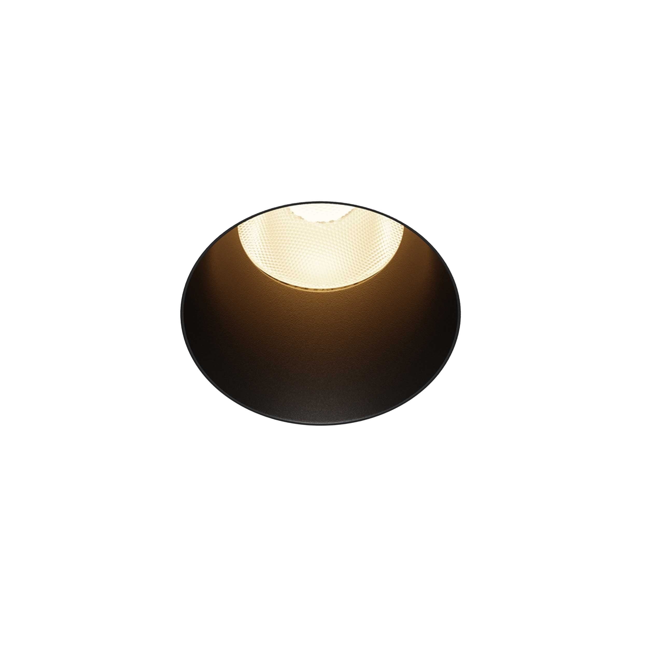 Maytoni downlight Dip LED 50° – wpuszczana oprawa okrągła w kolorze czarnym