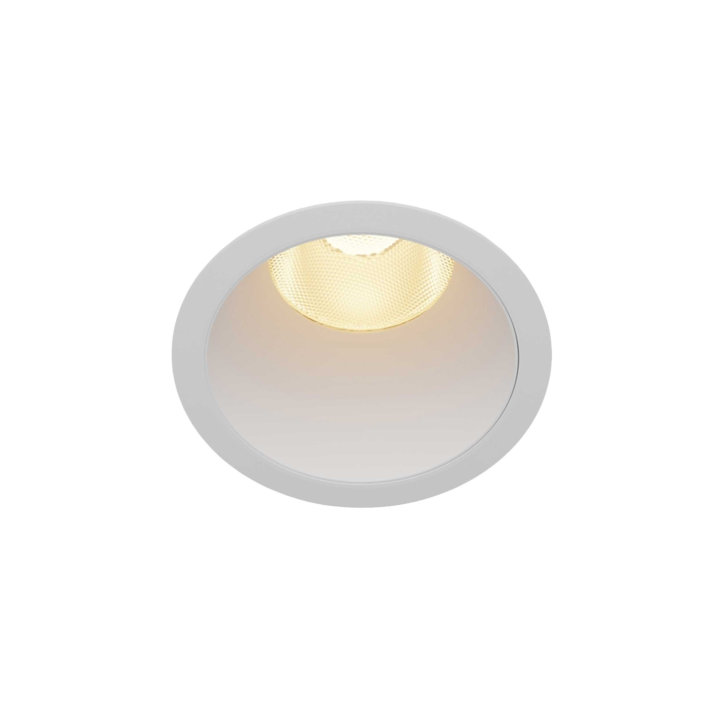Maytoni downlight Dip LED 50° – wpuszczana oprawa okrągła w kolorze białym