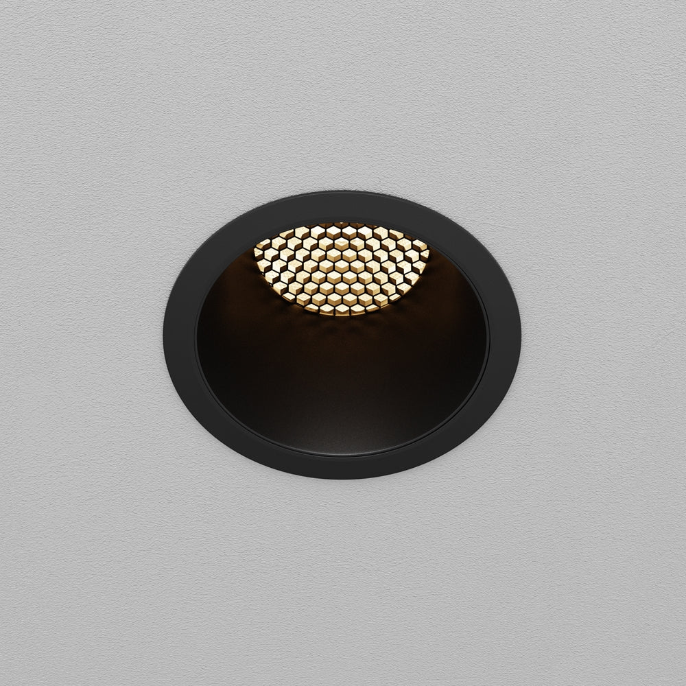 Maytoni downlight Dip LED 50° – wpuszczana oprawa okrągła w kolorze czarnym