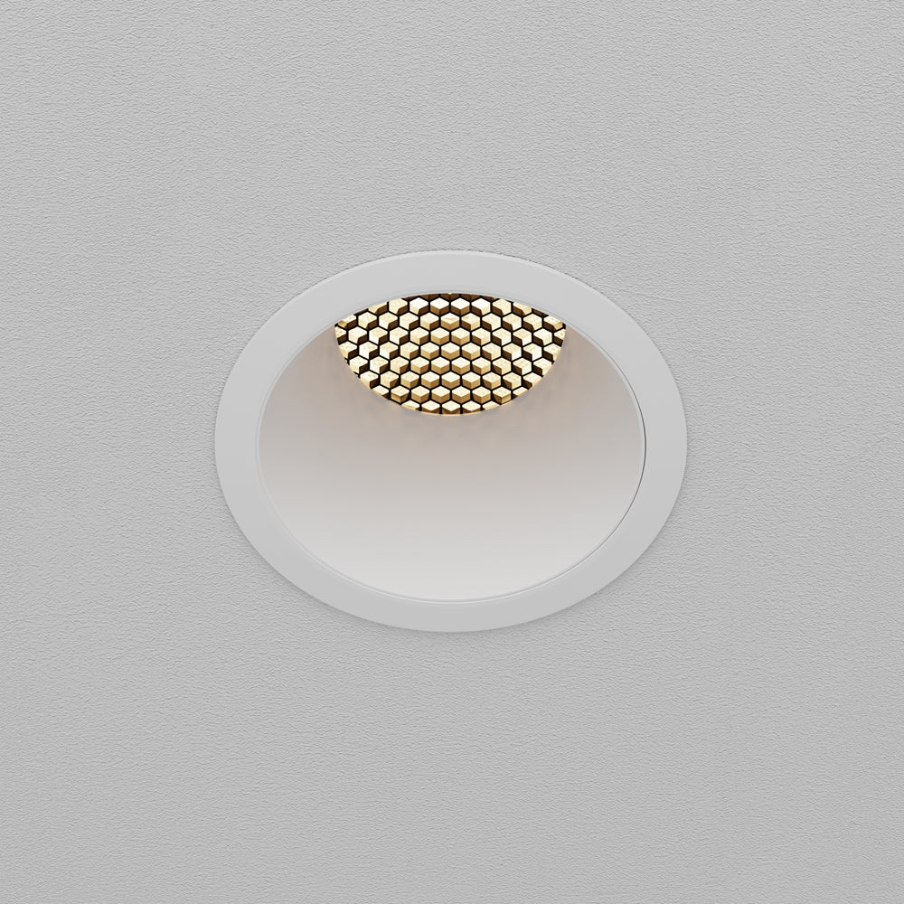 Maytoni downlight Dip LED 50° – wpuszczana oprawa okrągła w kolorze białym