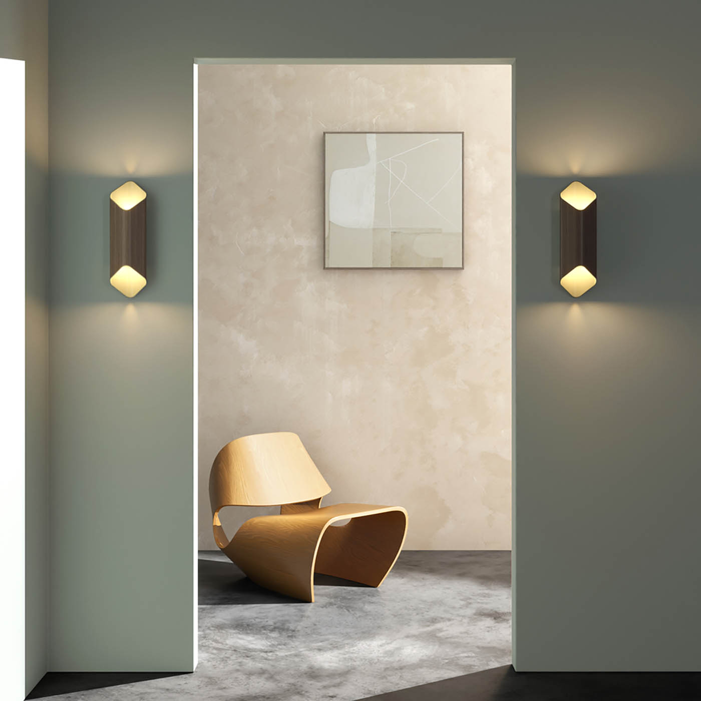 Astro Ako 420 LED přisazené svítidlo zlaté