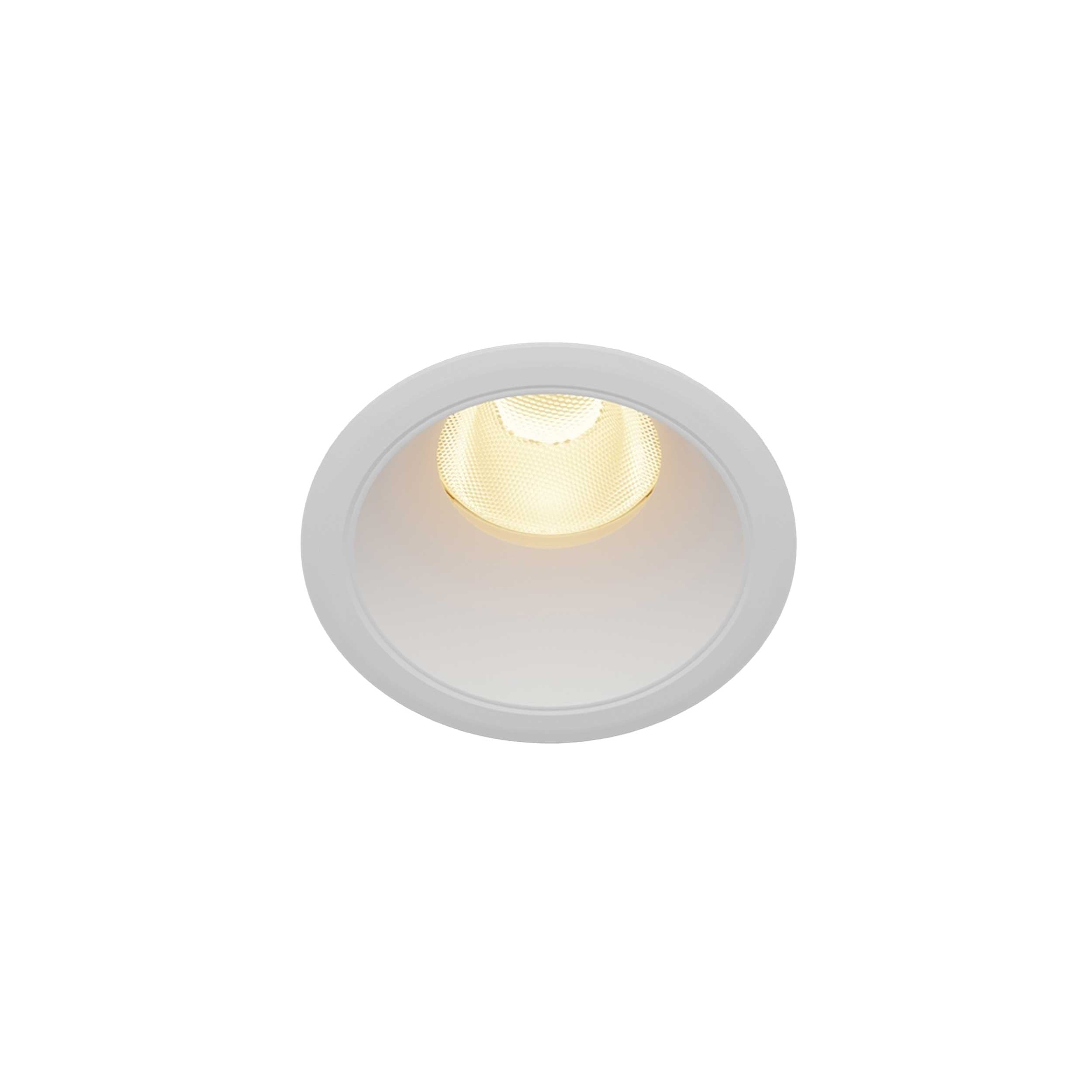 Maytoni downlight Dip LED 50° – wpuszczana oprawa okrągła w kolorze białym