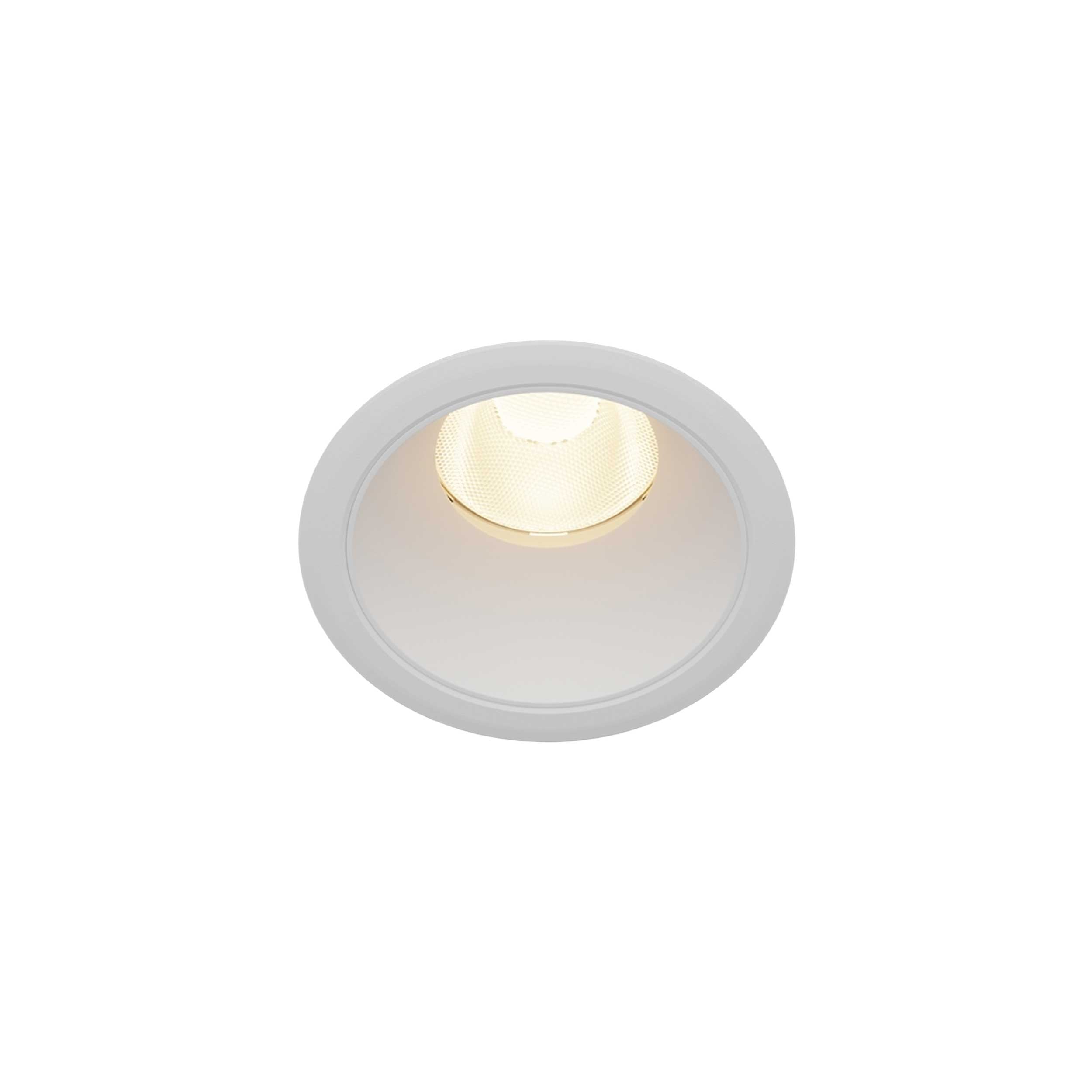 Maytoni downlight Dip LED 50° – wpuszczana oprawa okrągła w kolorze białym