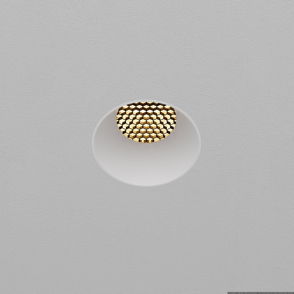 Maytoni downlight Dip LED 50° – wpuszczana oprawa okrągła w kolorze białym