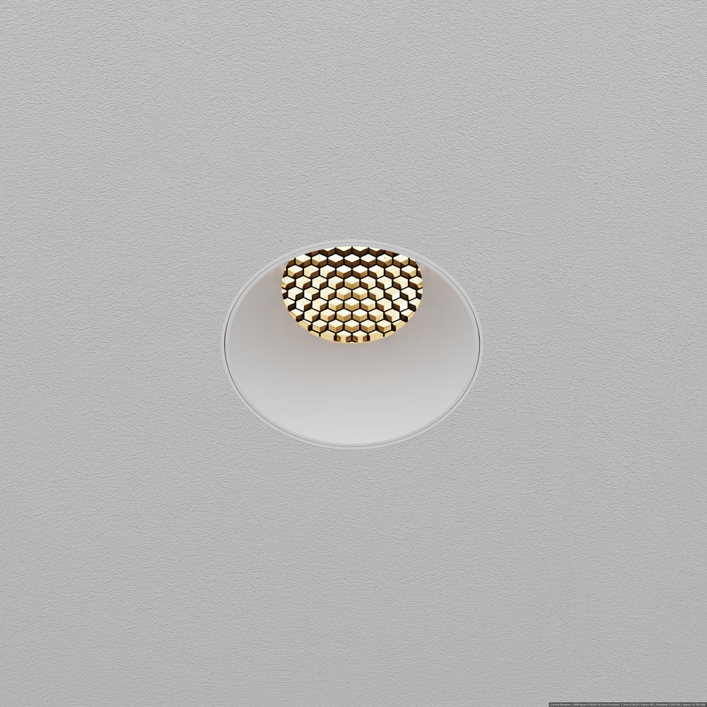 Maytoni downlight Dip LED 50° – wpuszczana oprawa okrągła w kolorze białym