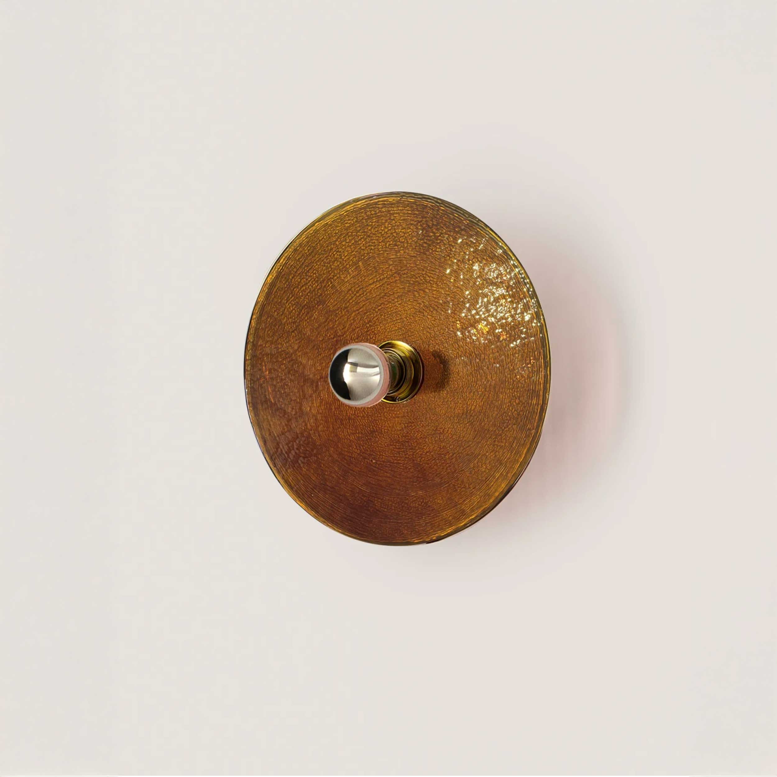 Aromas Nold E27 nástěnné skleněné svítidlo