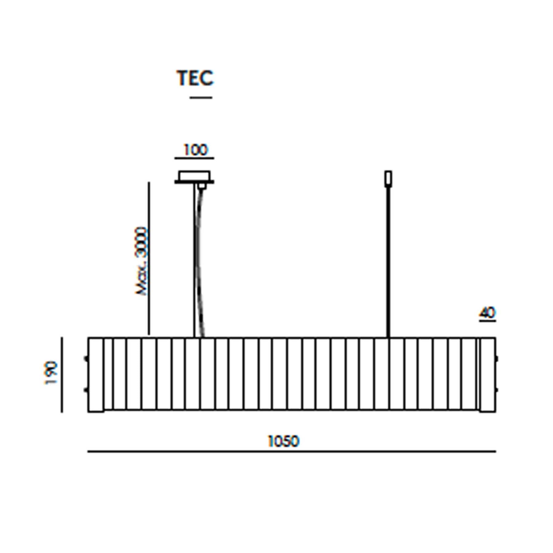 Aromas Nosa GU10 závěsné svítidlo