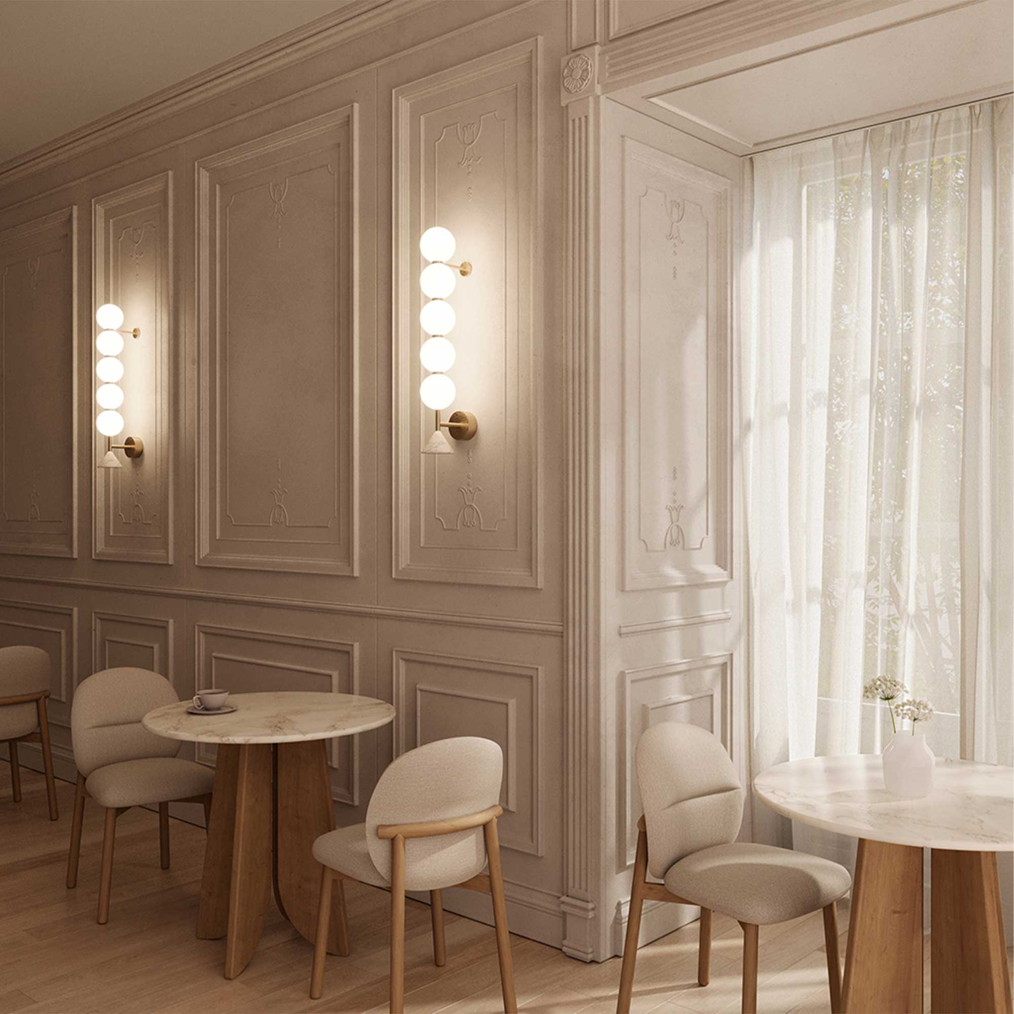 Aromas Soko LED nástěnné svítidlo