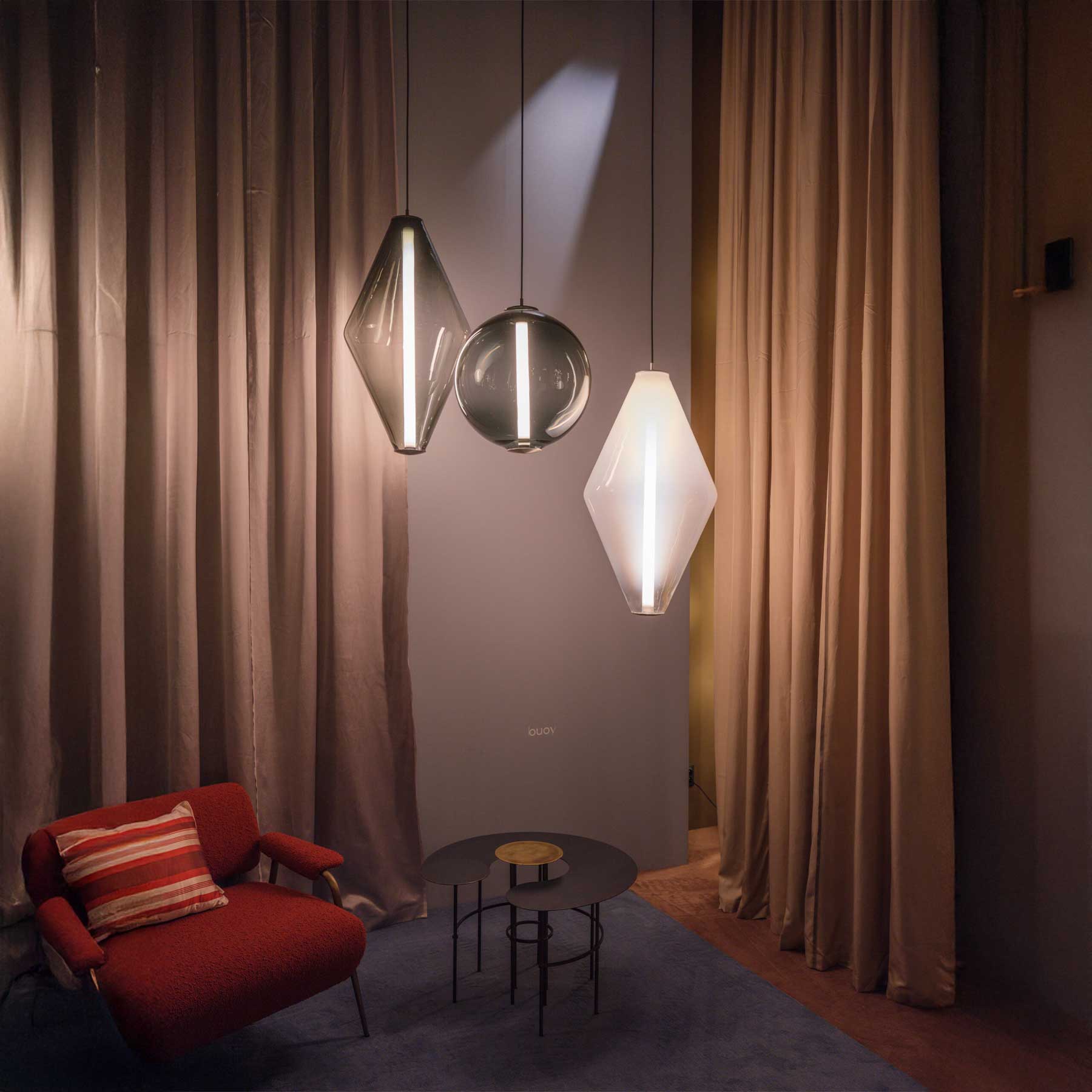 Bomma Buoy LED skleněné závěsné svítidlo