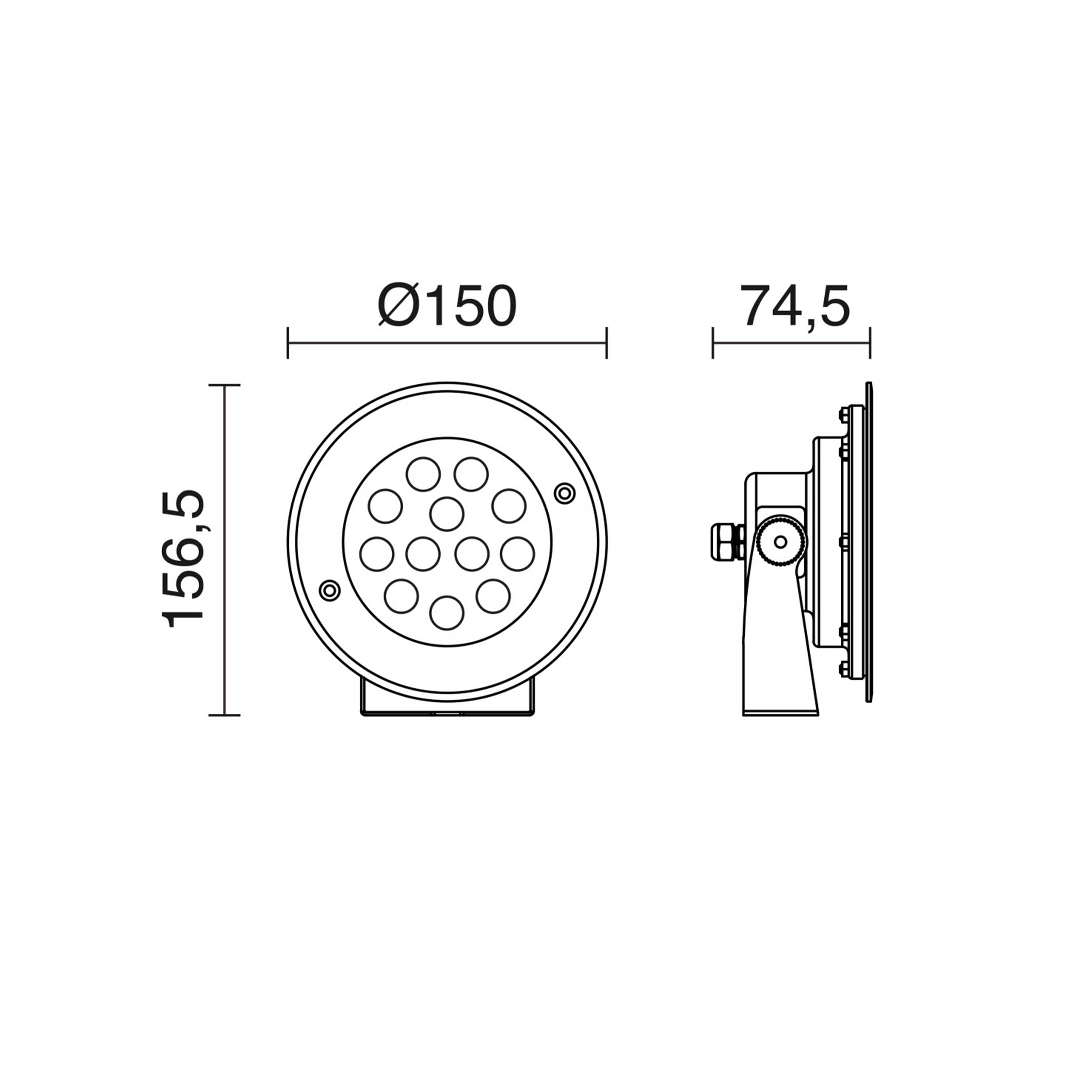 Cristher Gamble 150 LED – oprawa podwodna