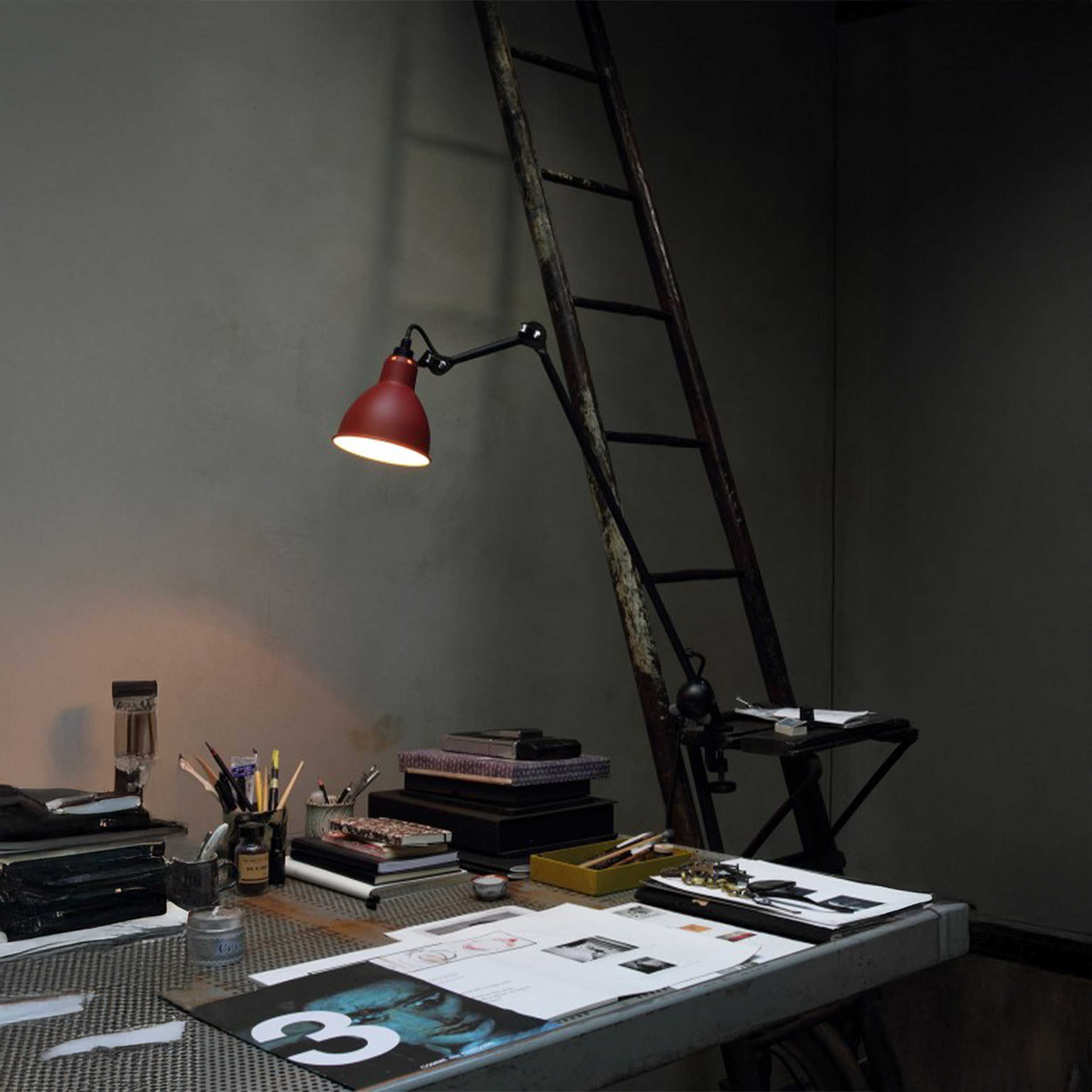 DCW éditions Lampe Gras N°201 E14 stolní svítidlo s klipem