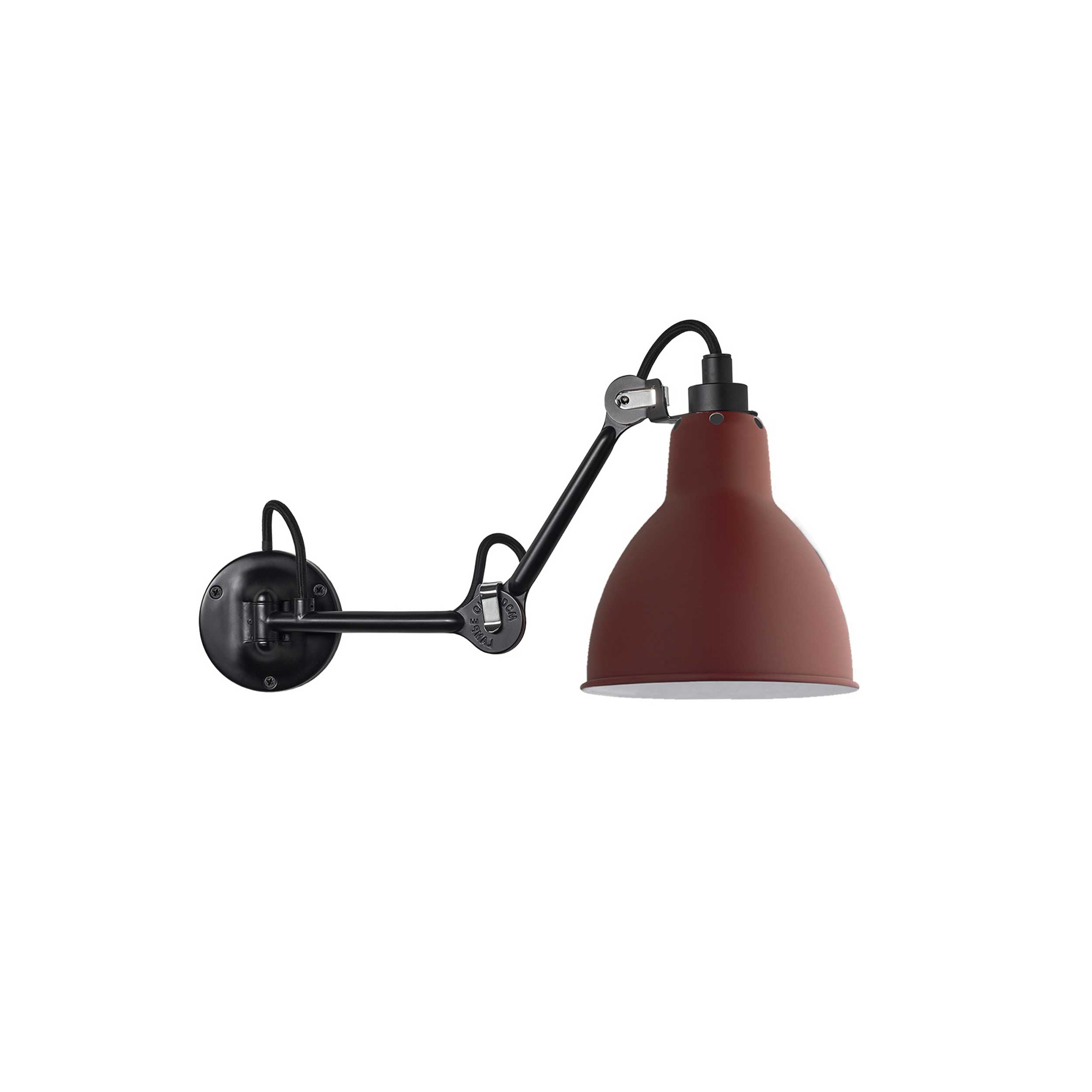 DCW éditions Lampe Gras N°204 E27 nástěnné svítidlo k posteli
