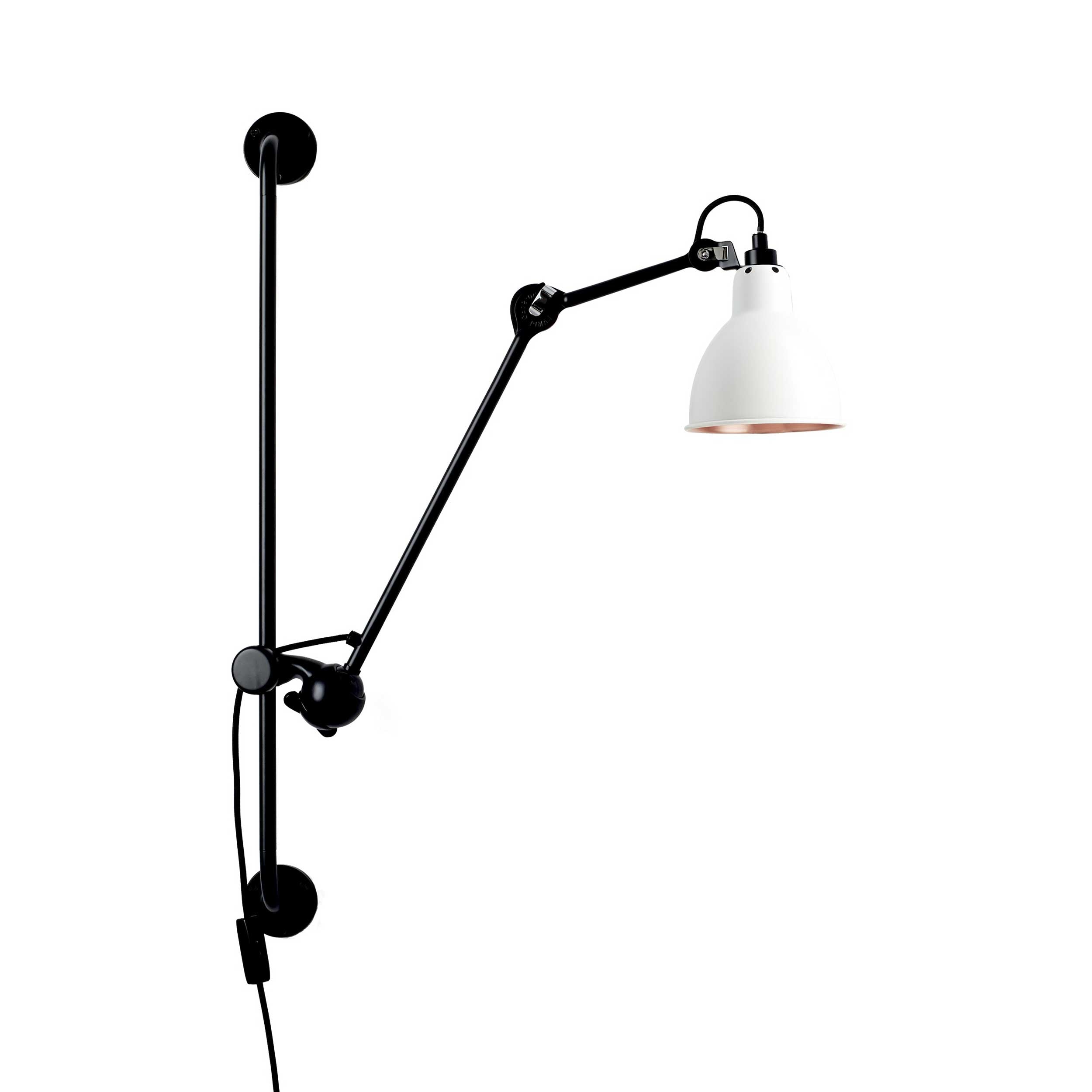 DCW éditions Lampe Gras N°210 E14 nástěnné svítidlo s vypínačem