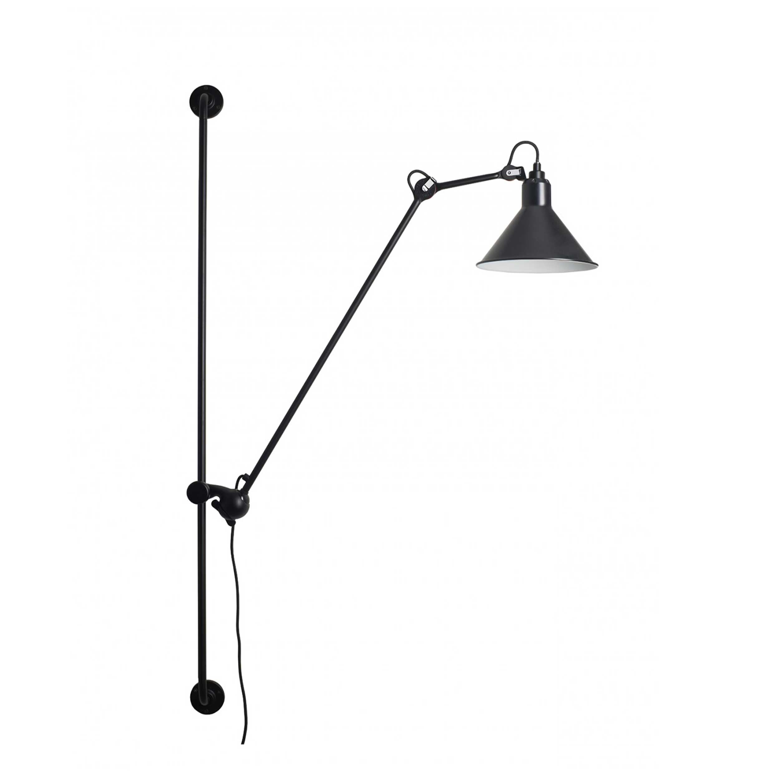 DCW éditions Lampe Gras N°214 E14 posuvné nástěnné svítidlo