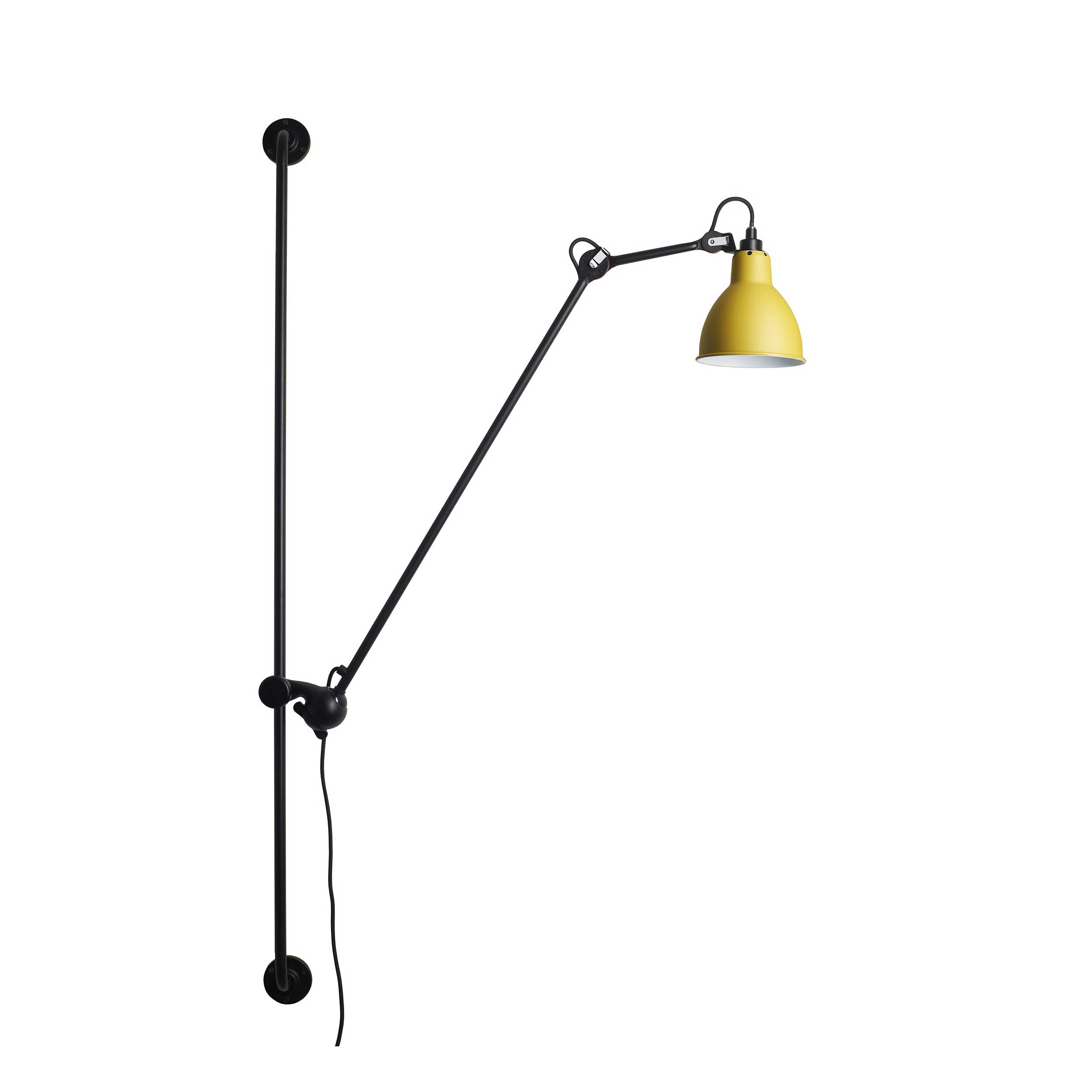 DCW éditions Lampe Gras N°214 E14 posuvné nástěnné svítidlo