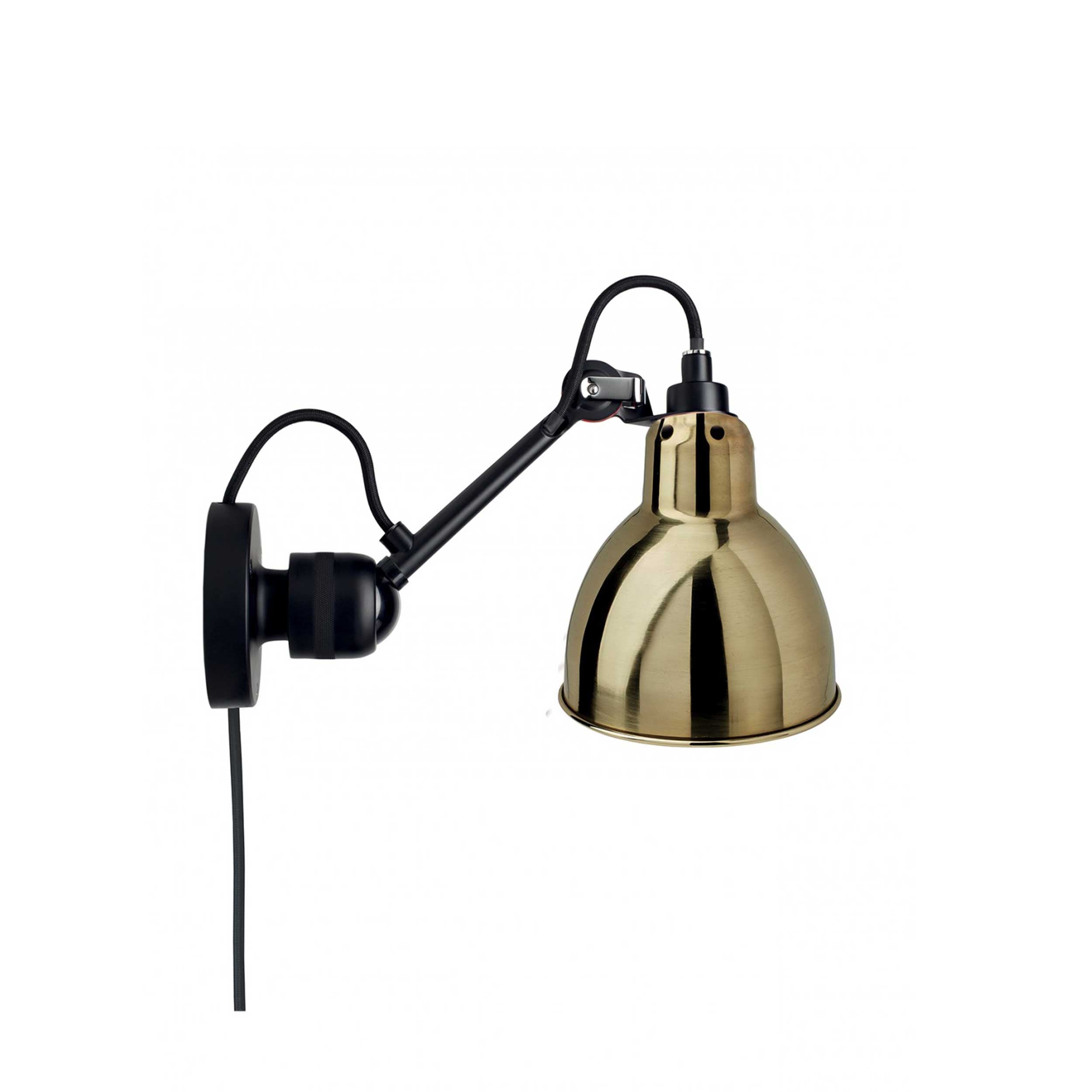 DCW éditions Lampe Gras N°304 E14 nástěnné svítidlo černé