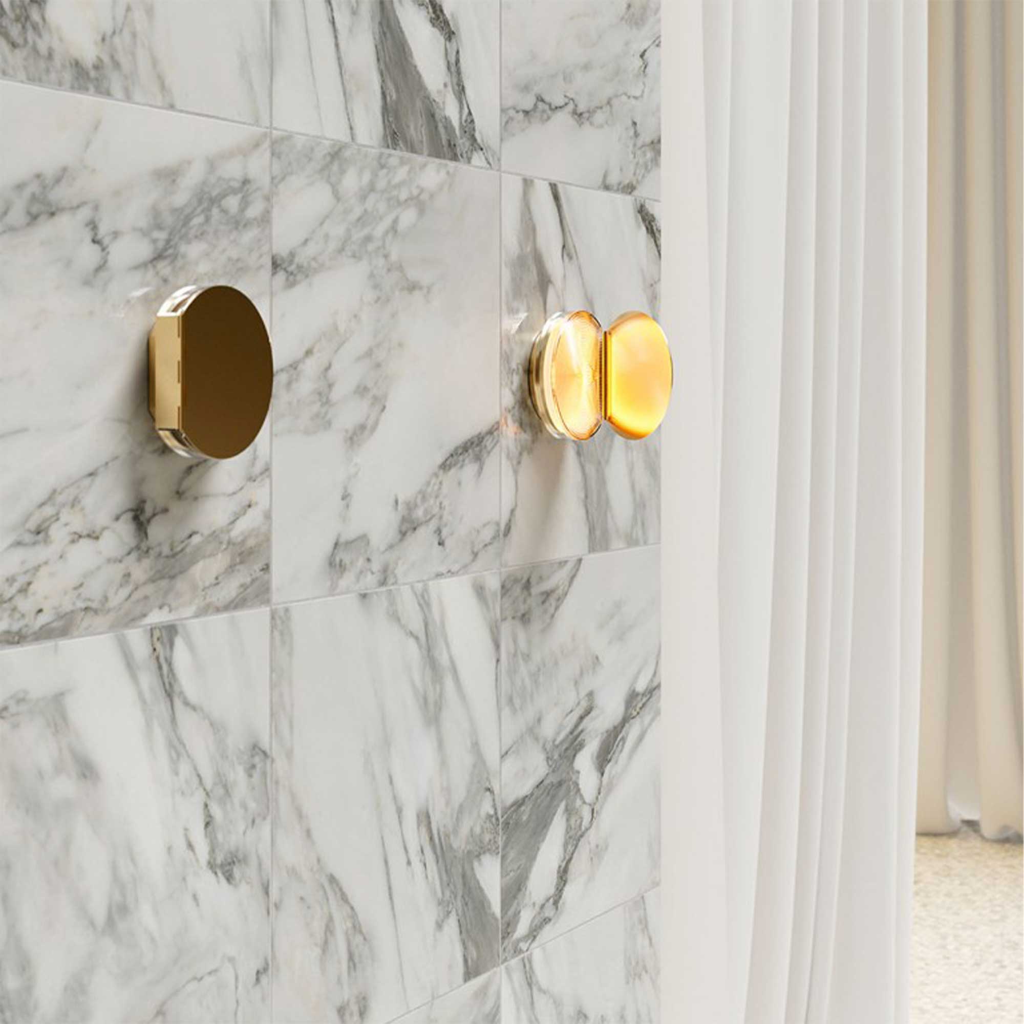 DCW éditions Poudrier LED nástěnné svítidlo