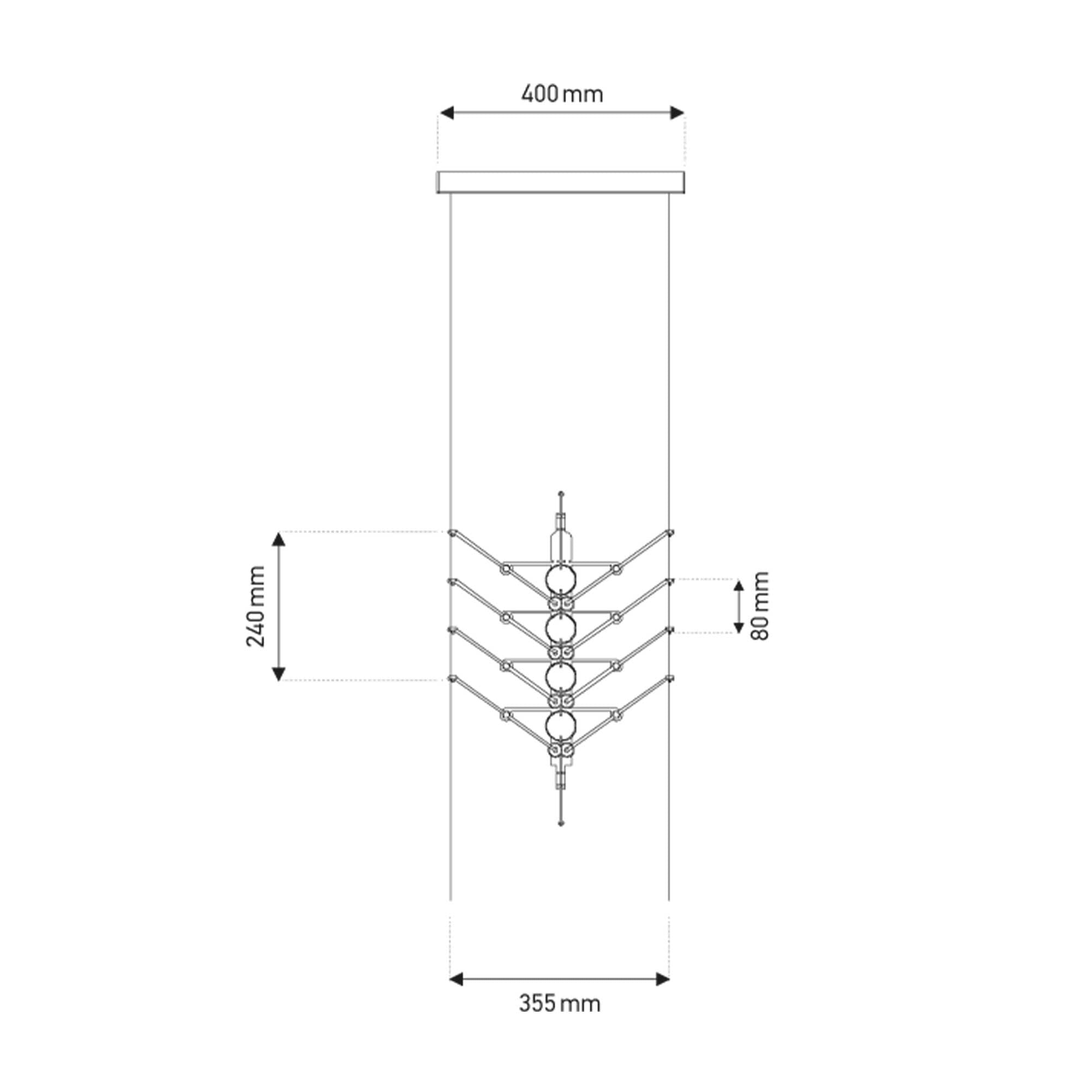 DCW éditions VVV LED závěsné svítidlo