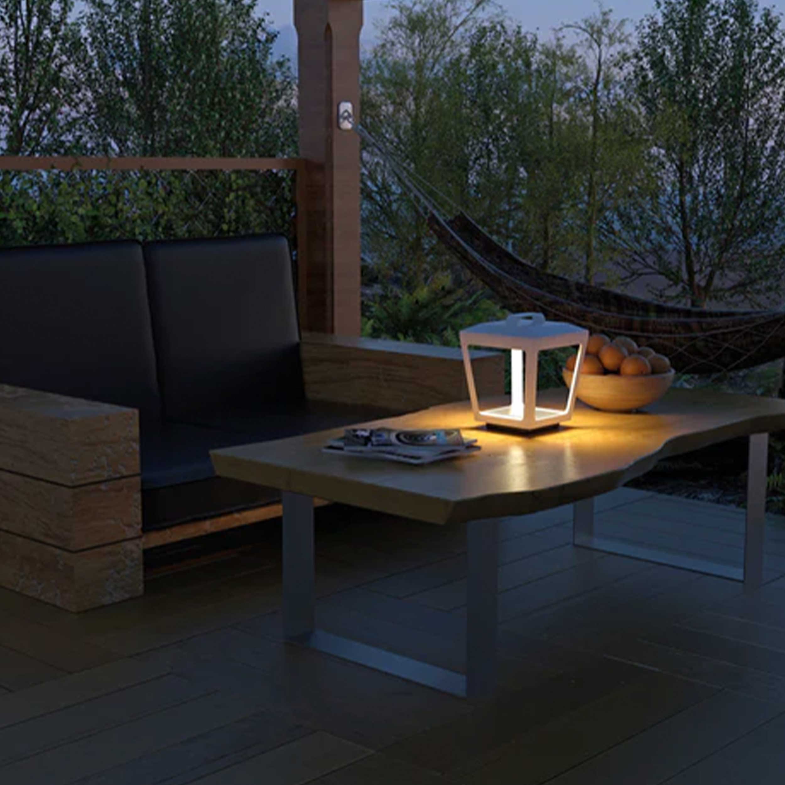 Lampa przenośna Dopo Bled LED biała