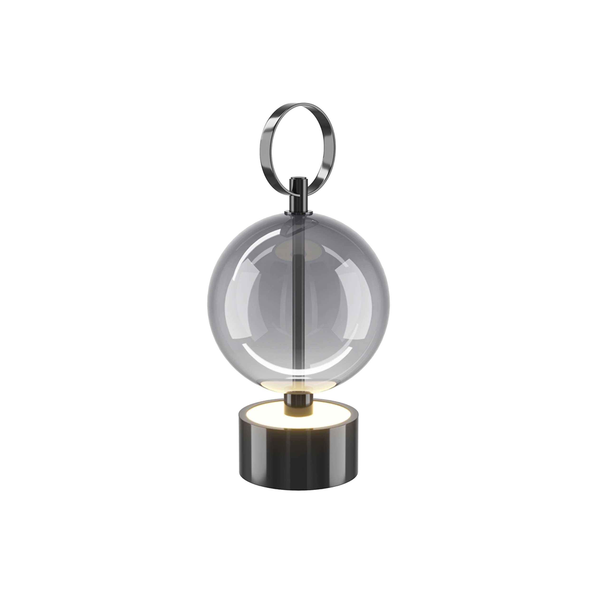 Maytoni Double Moon LED – przenośna lampa stołowa