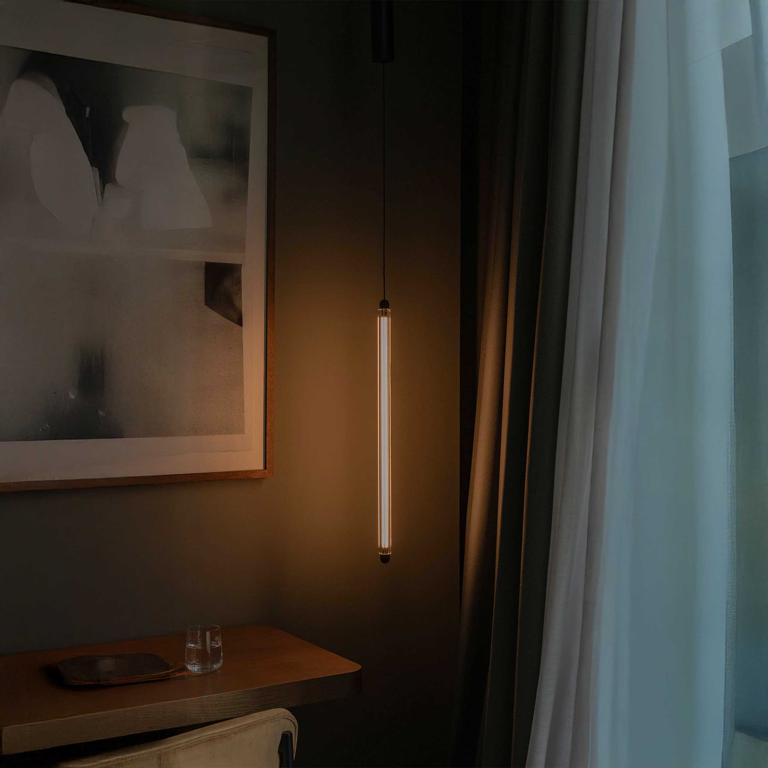 Faro Lumina LED 1L závěsné svítidlo vertikální