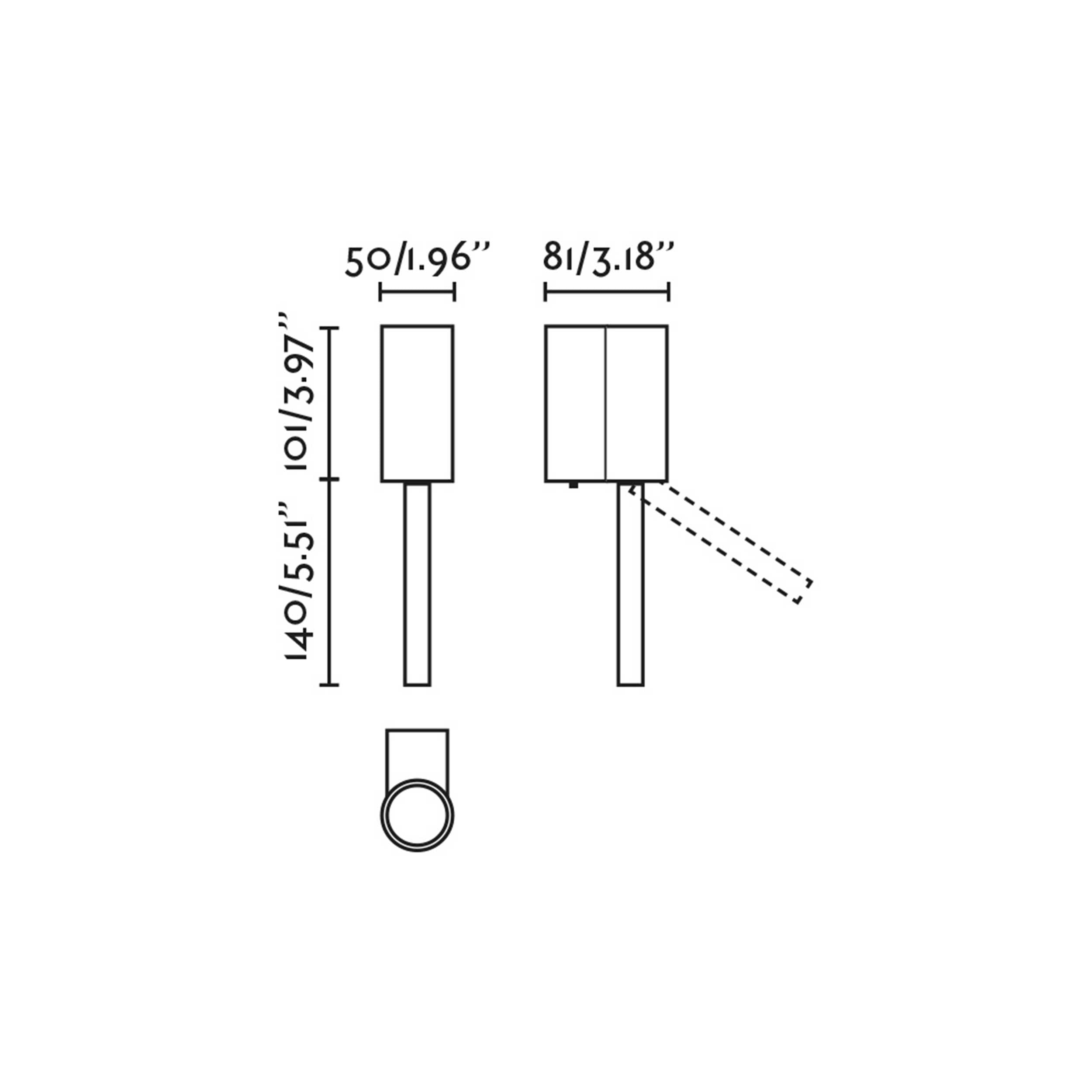 Faro Dante LED nástěnné svítidlo