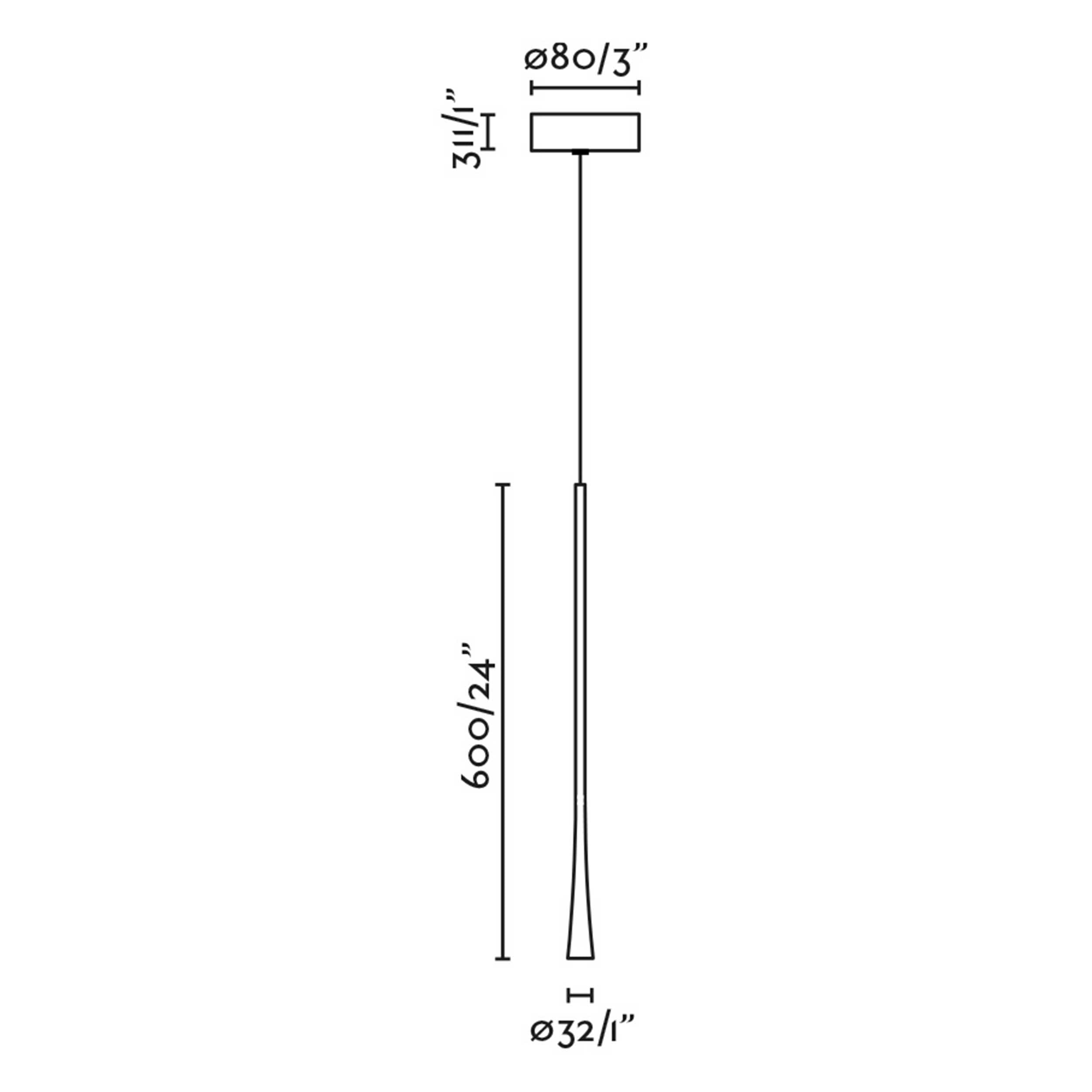 Faro Diana LED závěsné svítidlo