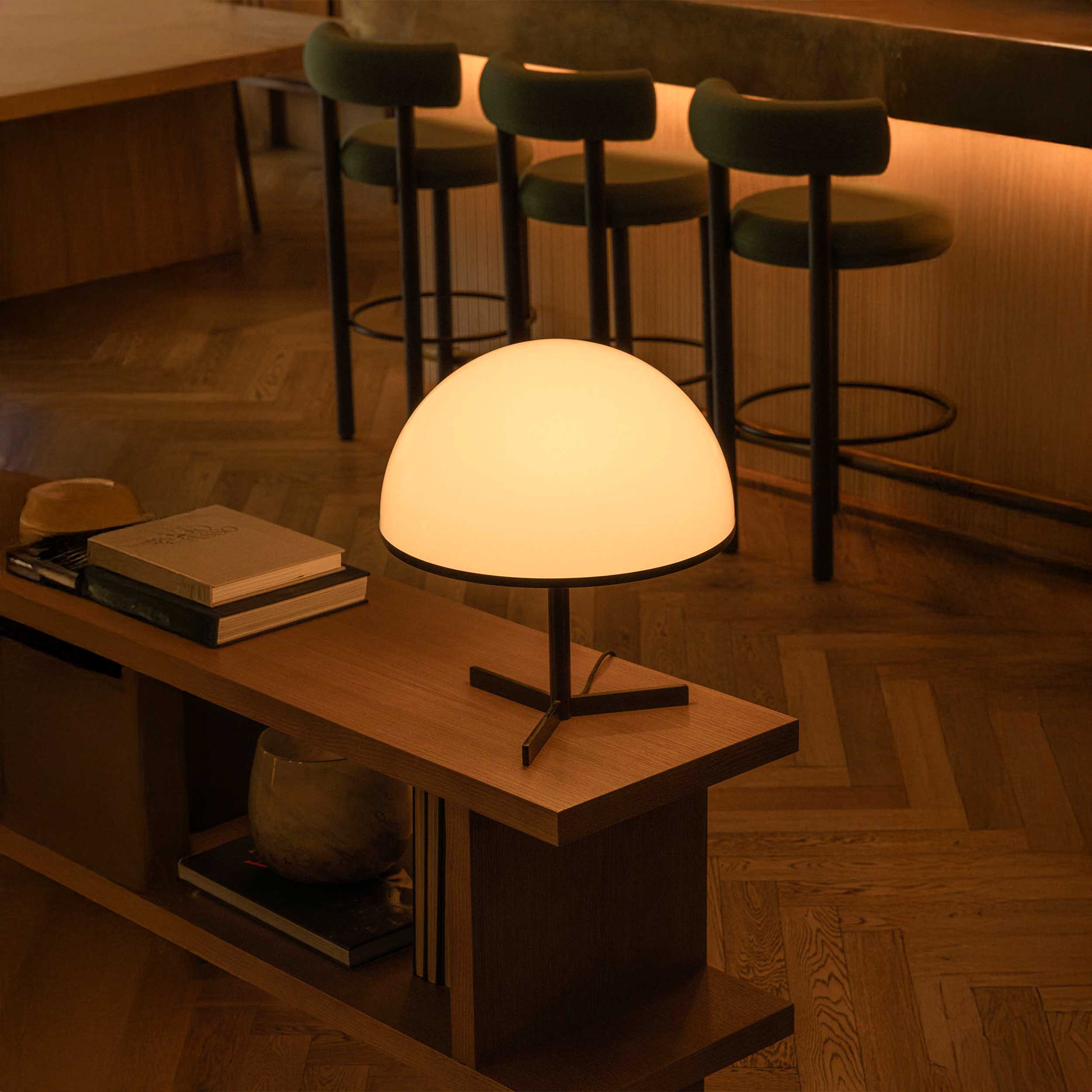 Faro Dome M E27 stolní svítidlo stmívatelné