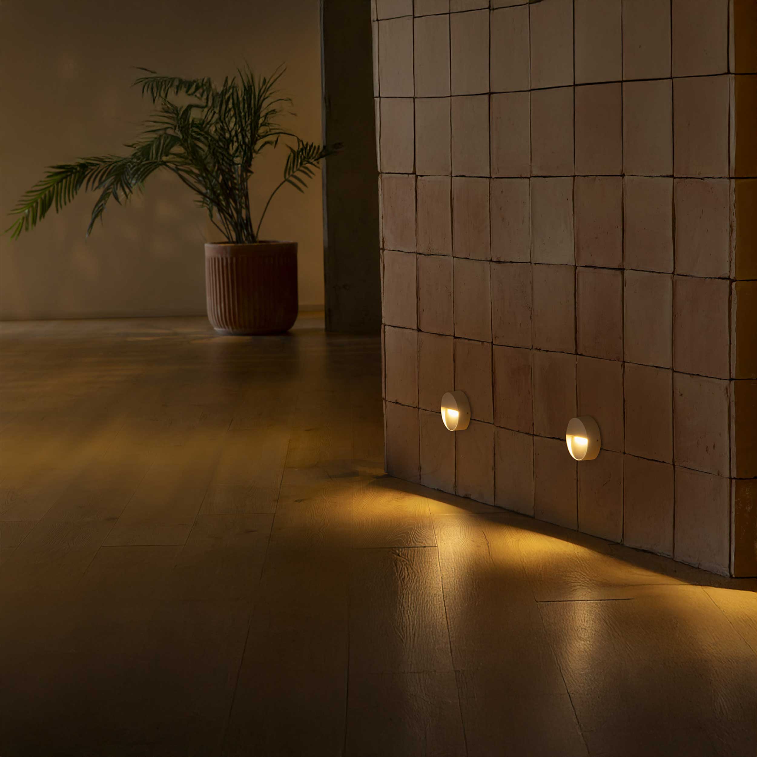 Faro Dune LED kruhové nástěnné venkovní svítidlo IP65