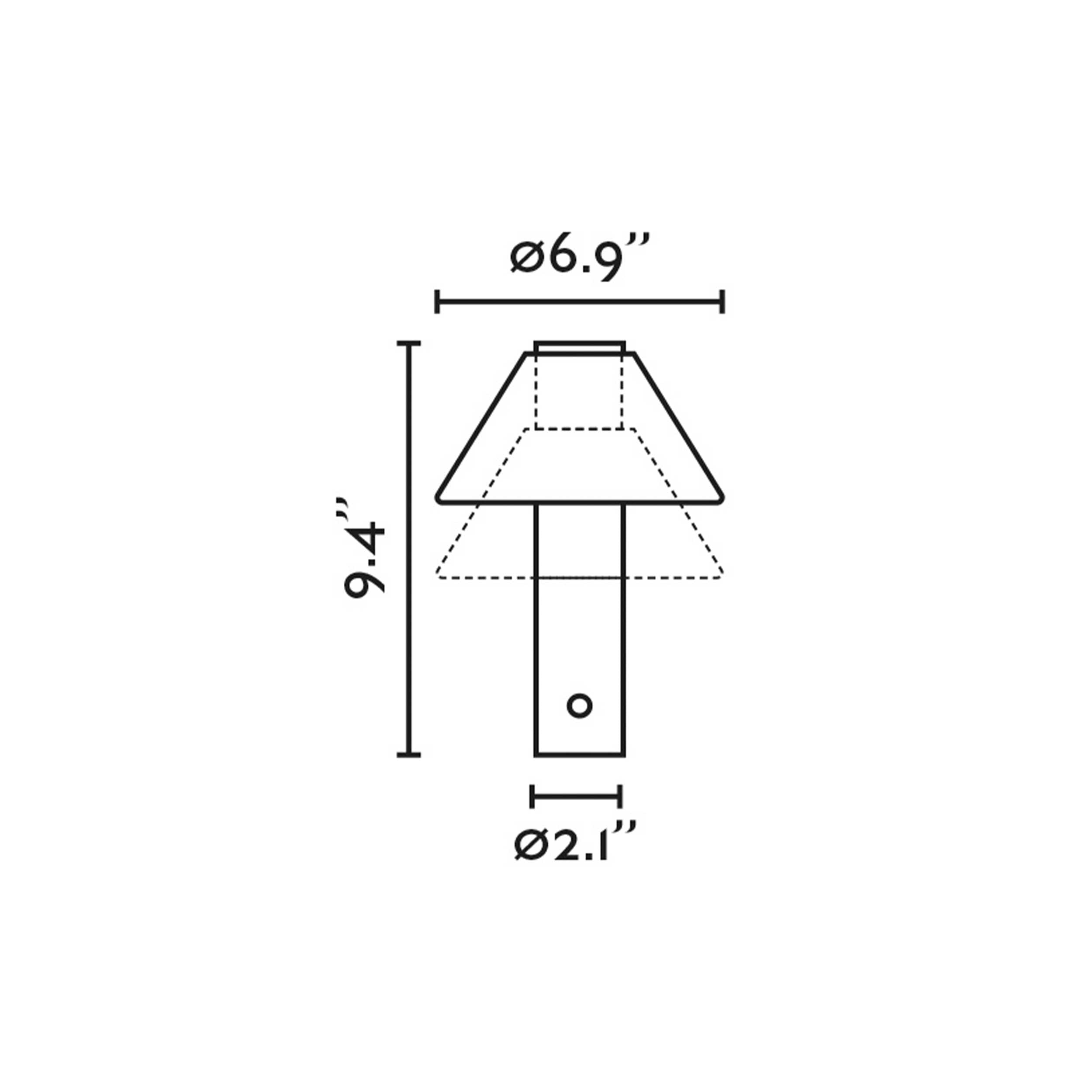 Lampa stołowa LED Faro Cata