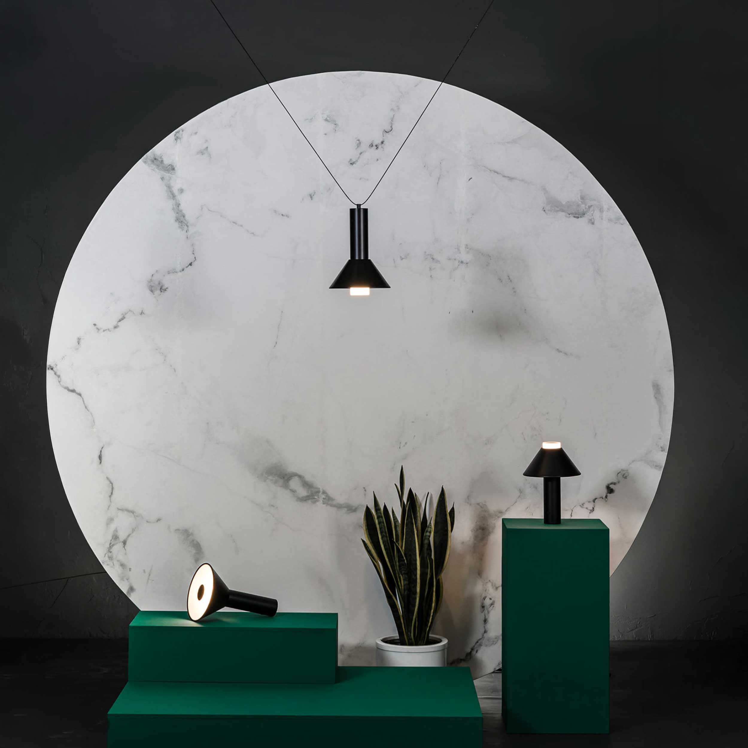 Lampa stołowa LED Faro Cata