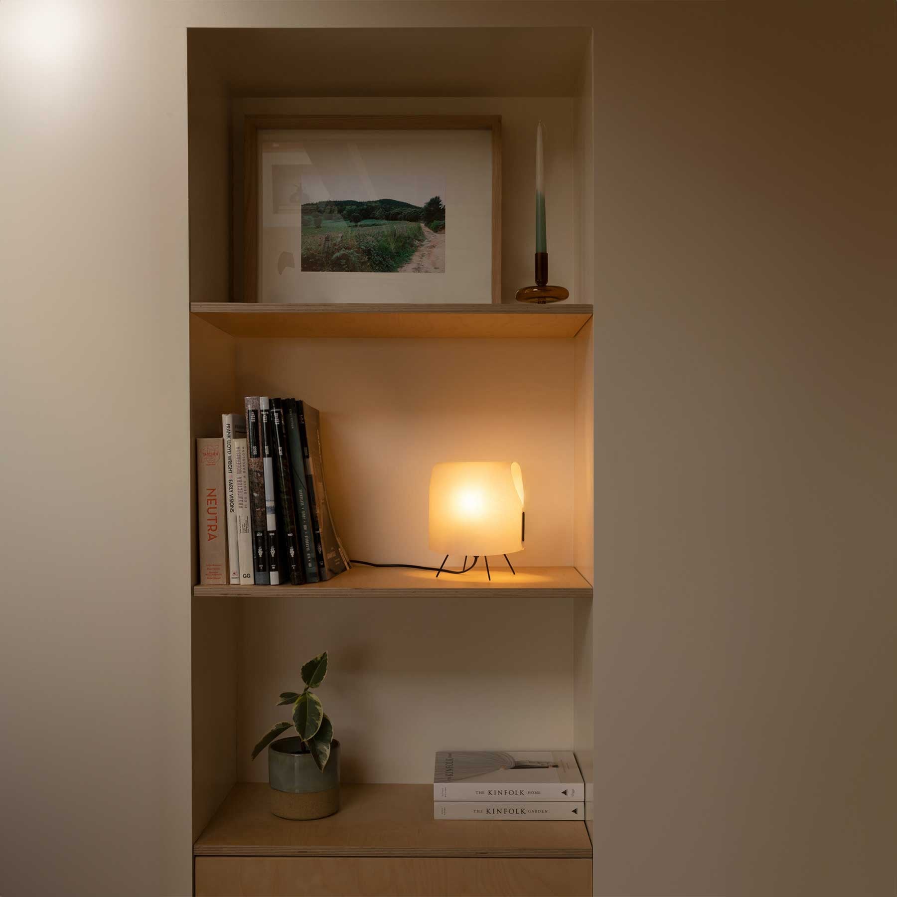 Faro Luang XS E14 stolní pergamenové svítidlo