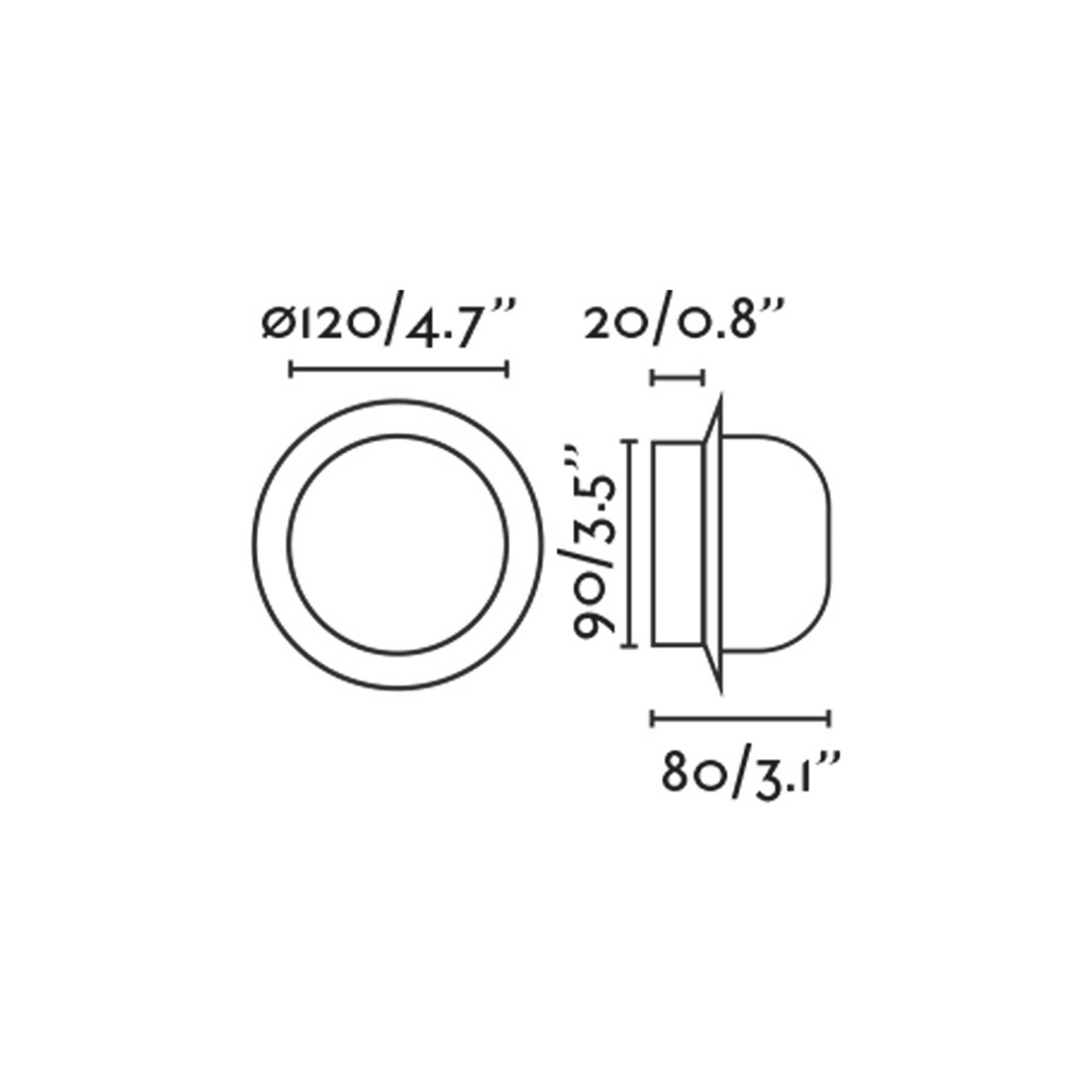 Faro May LED přisazené svítidlo IP44