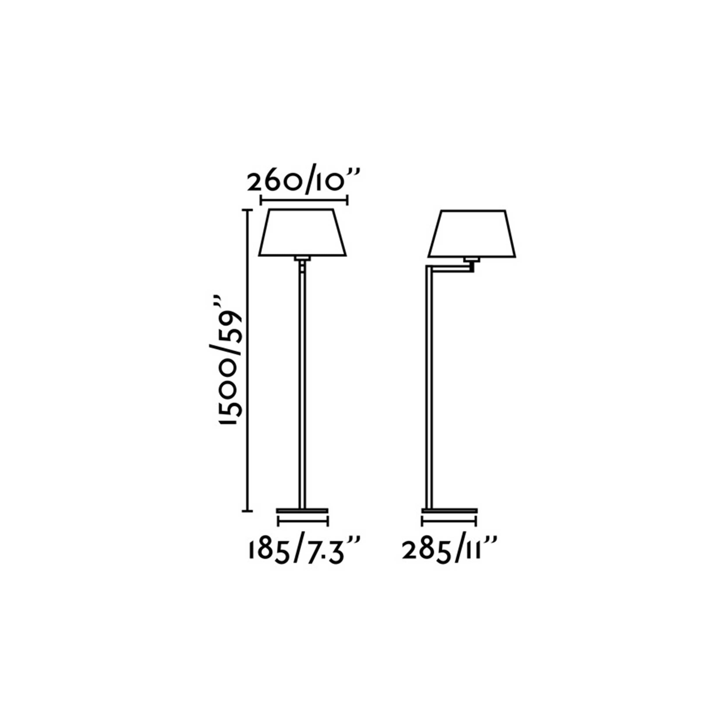 Lampa podłogowa Faro Artis E27