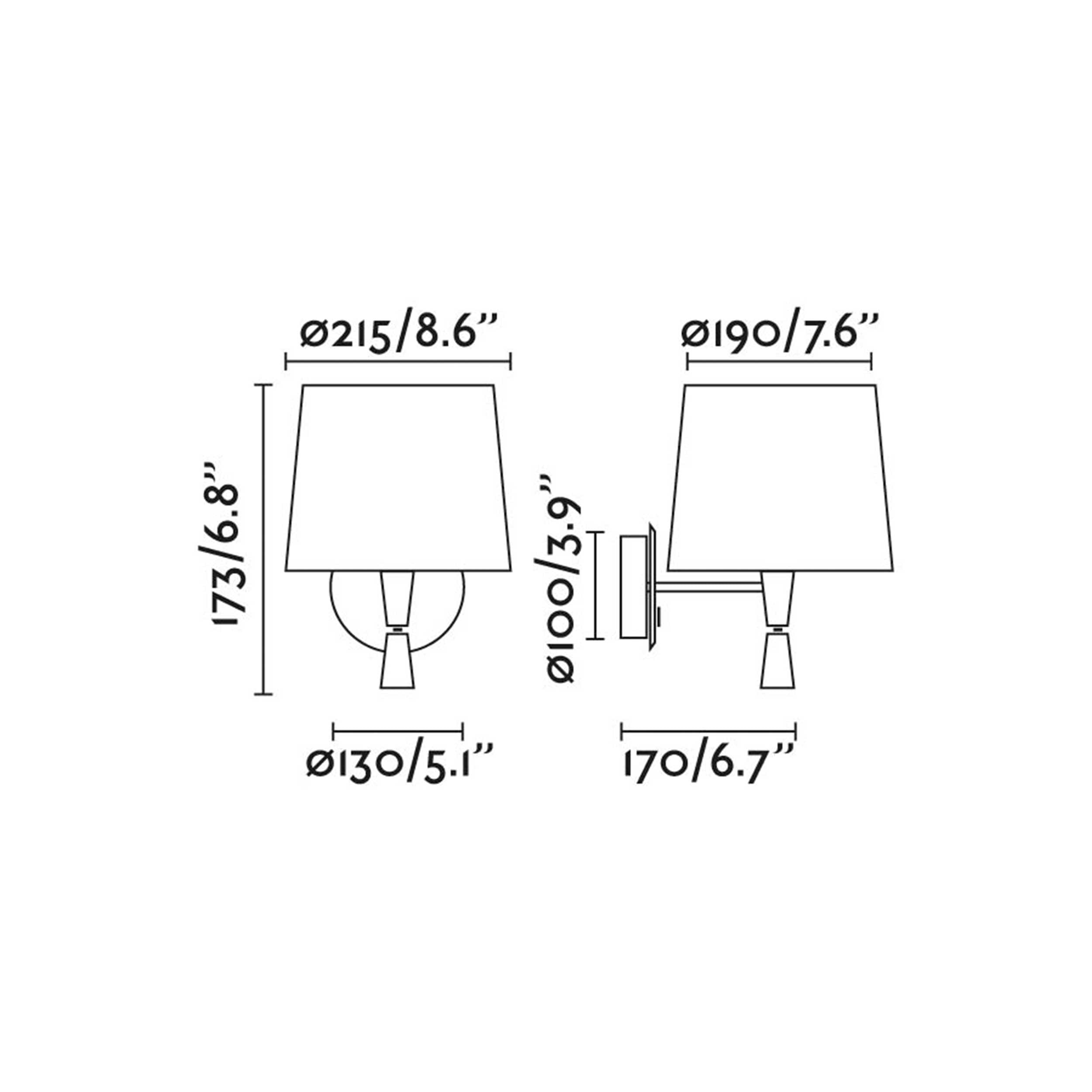 Faro Berni E27 table light