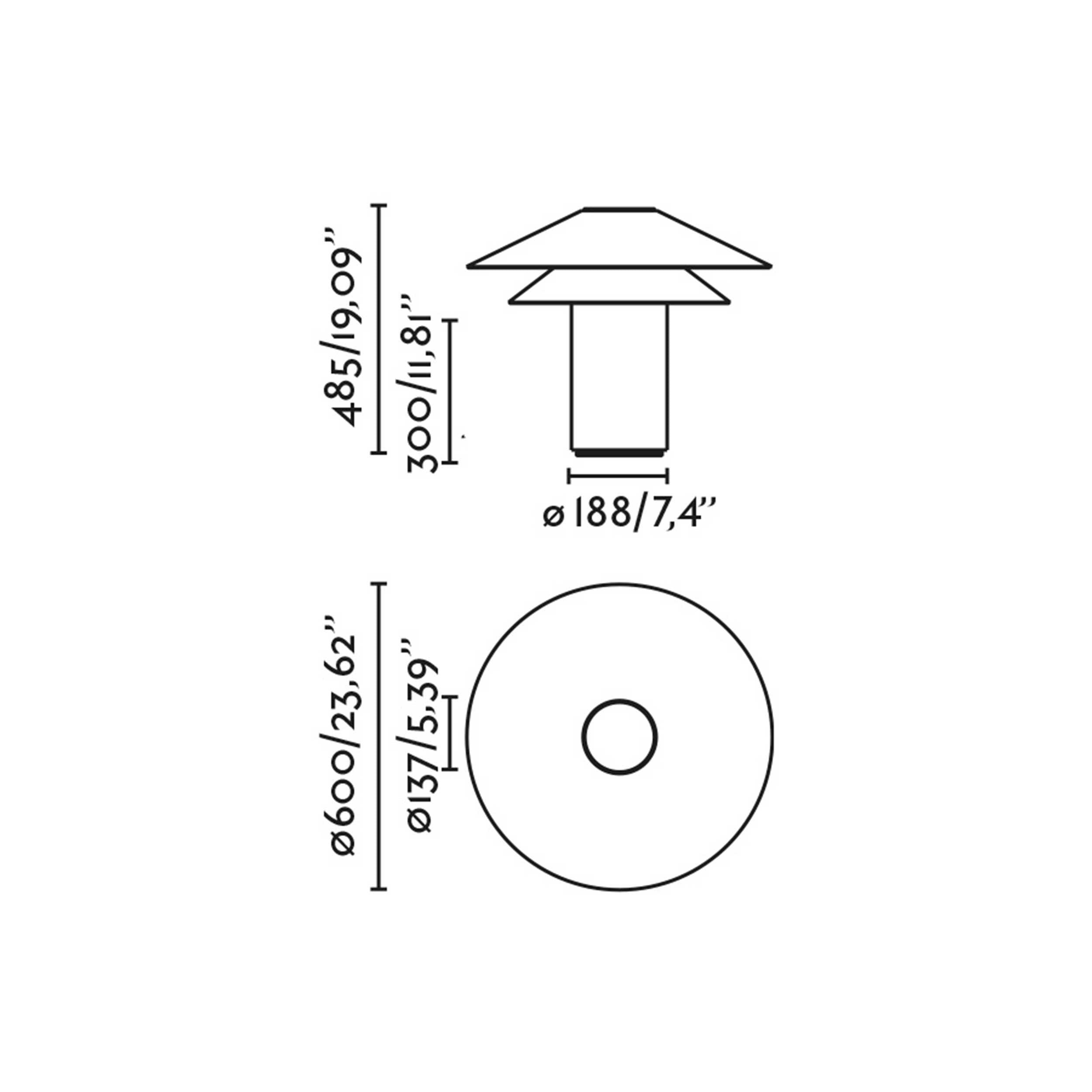 Lampa stołowa Faro Berni E27