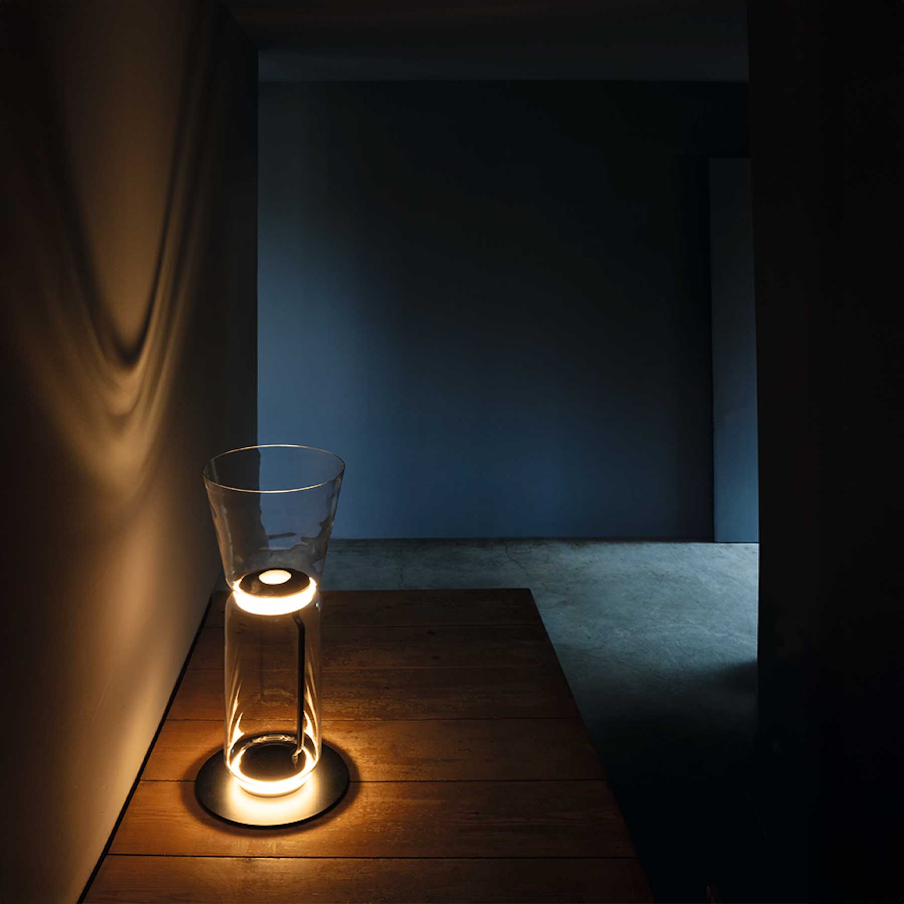 Flos Noctambule LED stojací skleněné svítidlo