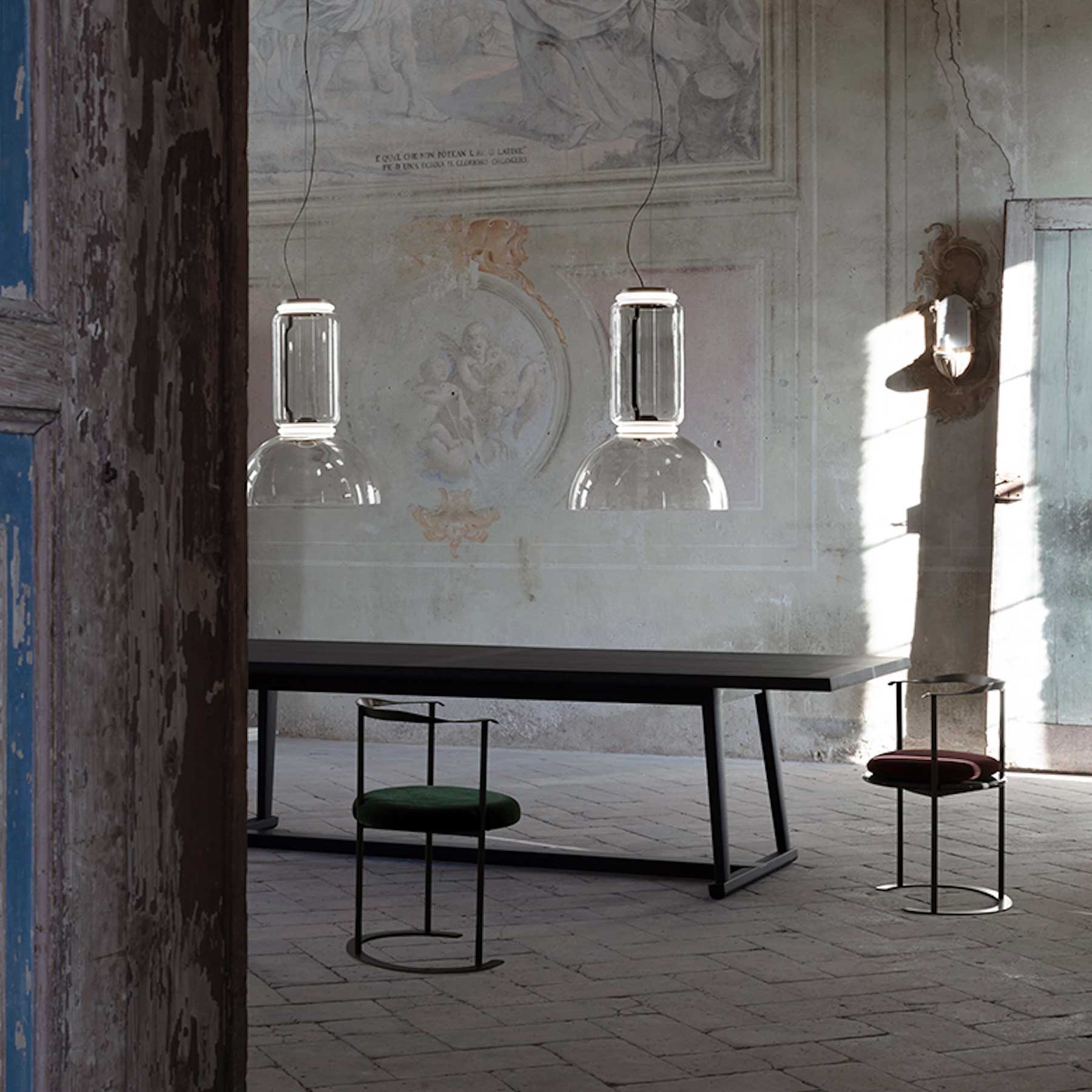 Flos Noctambule LED závěsné skleněné svítidlo