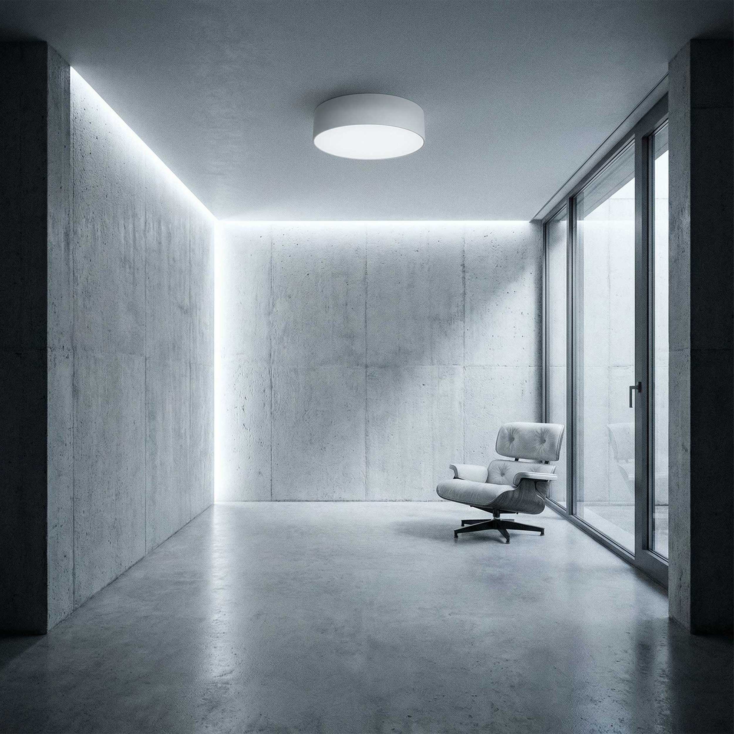 Okrągła oprawa wisząca Fabio LED CCT