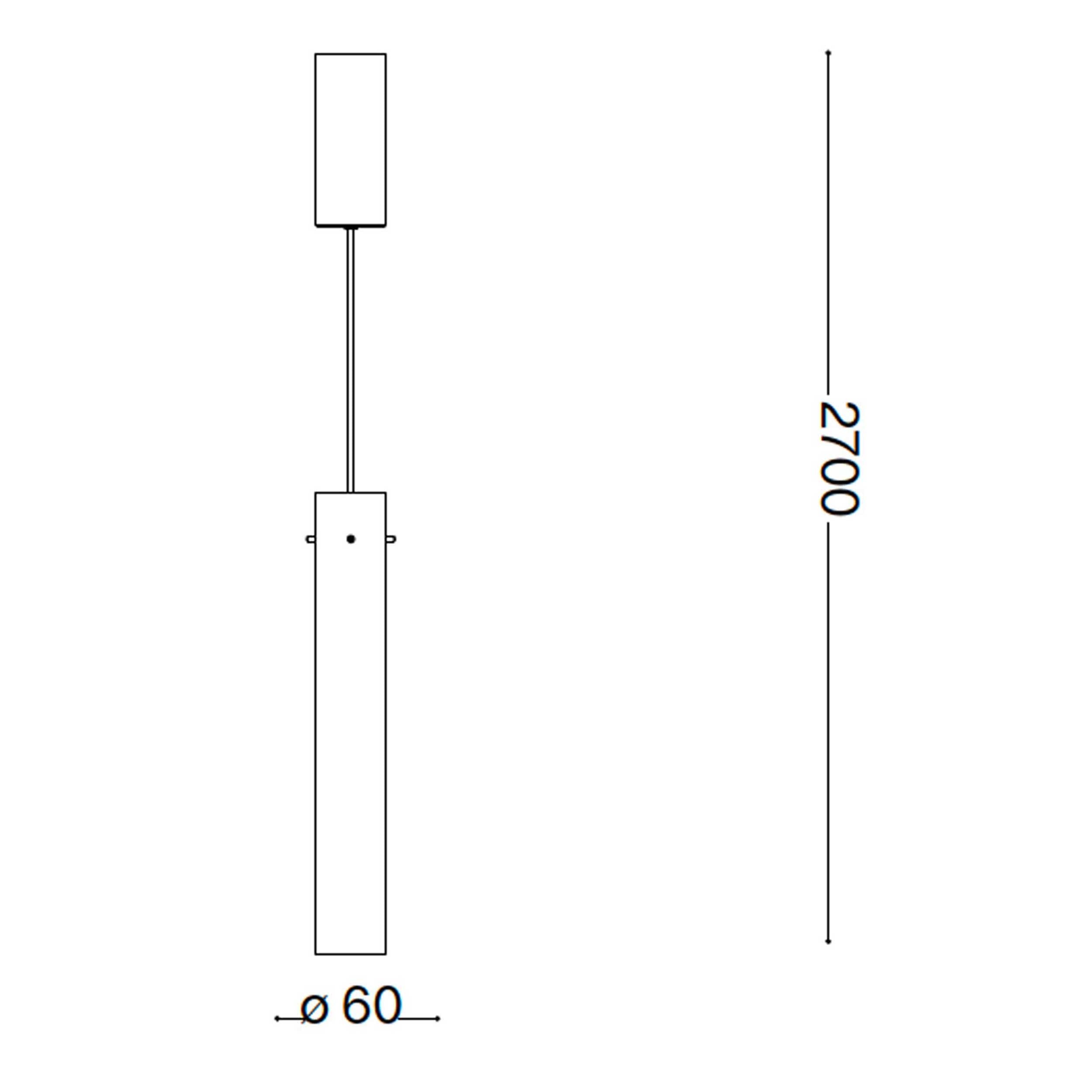 Lampa wisząca LED Ideal lux Flam
