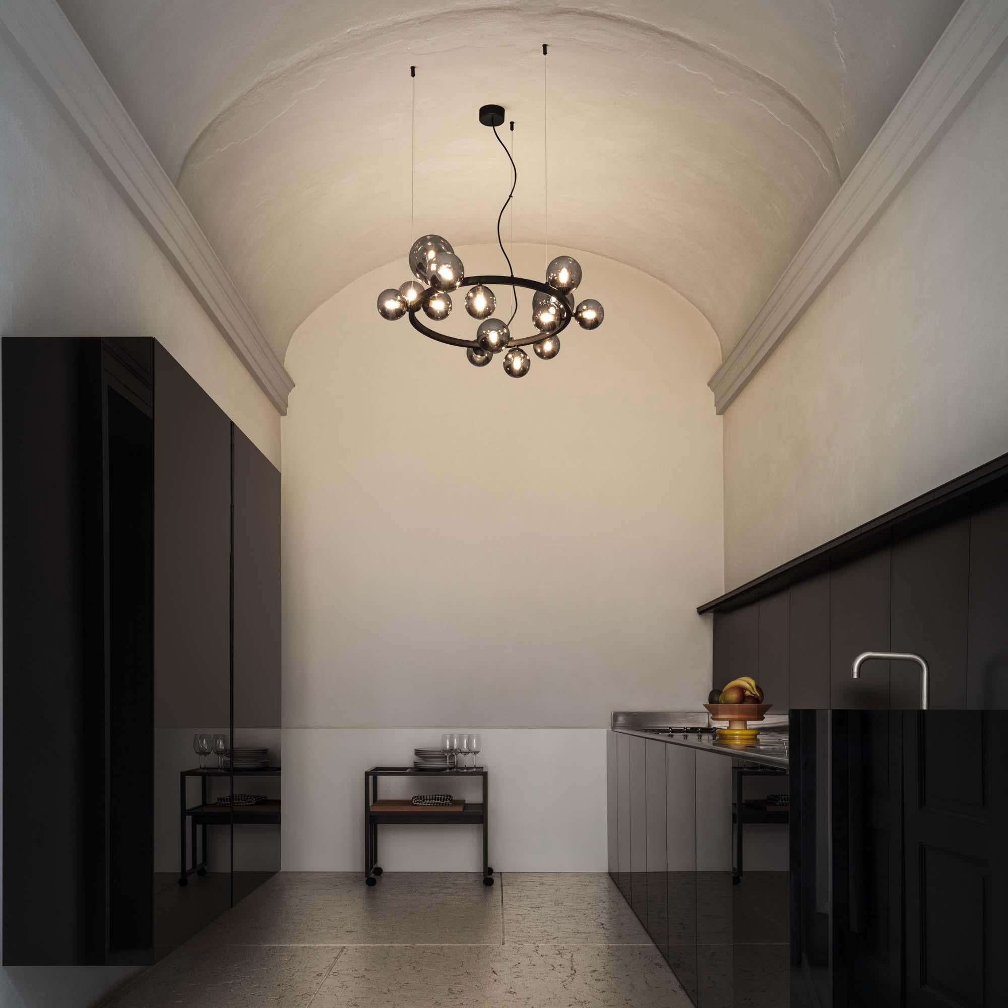 Ideal lux Perlage SP6 G9 závěsné svítidlo