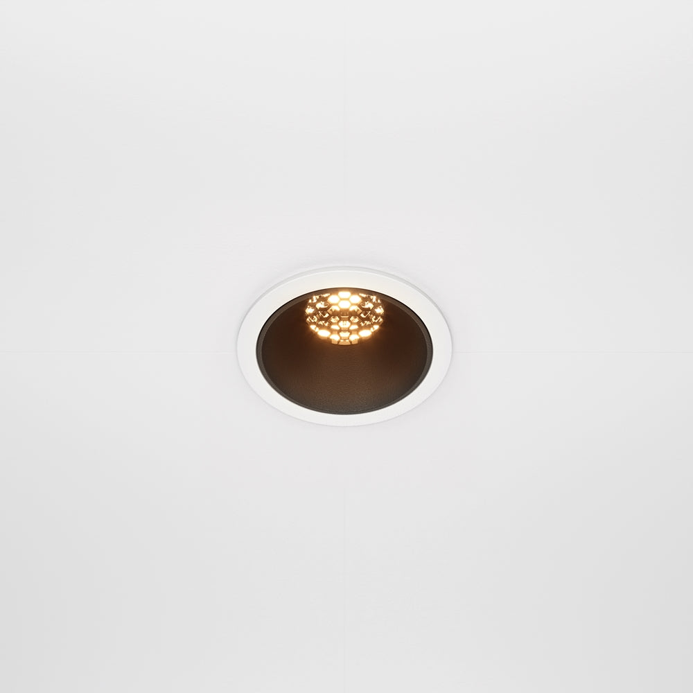 Maytoni downlight Alfa LED 36° – wpuszczana oprawa okrągła w kolorze czarnym