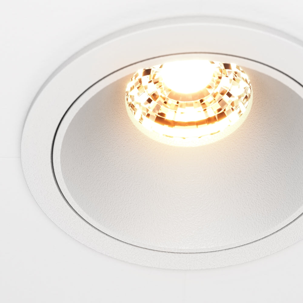 Maytoni downlight Alfa LED 36° – wpuszczana oprawa okrągła w kolorze białym