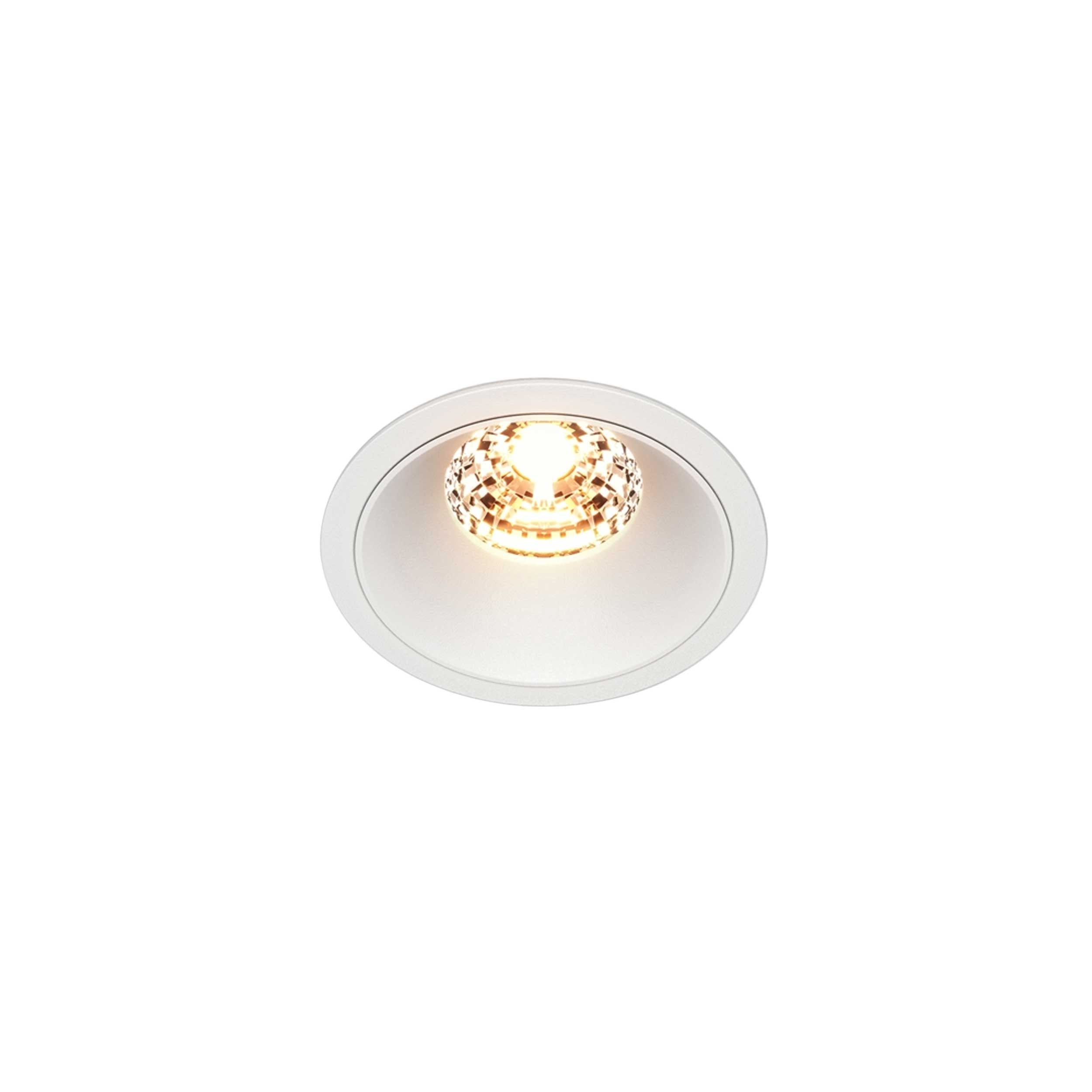 Maytoni downlight Alfa LED 36° – wpuszczana oprawa okrągła w kolorze białym