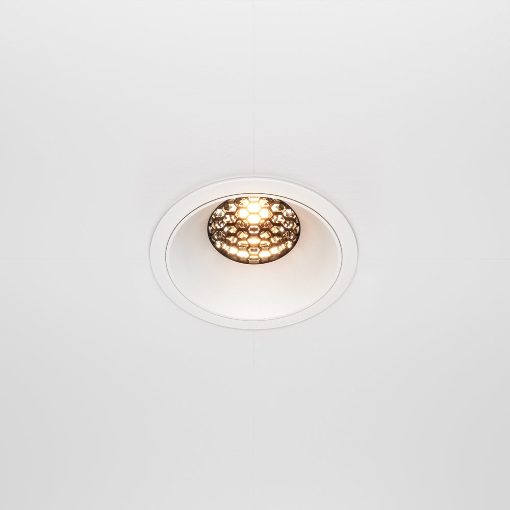 Maytoni downlight Alfa LED 36° – wpuszczana oprawa okrągła w kolorze białym