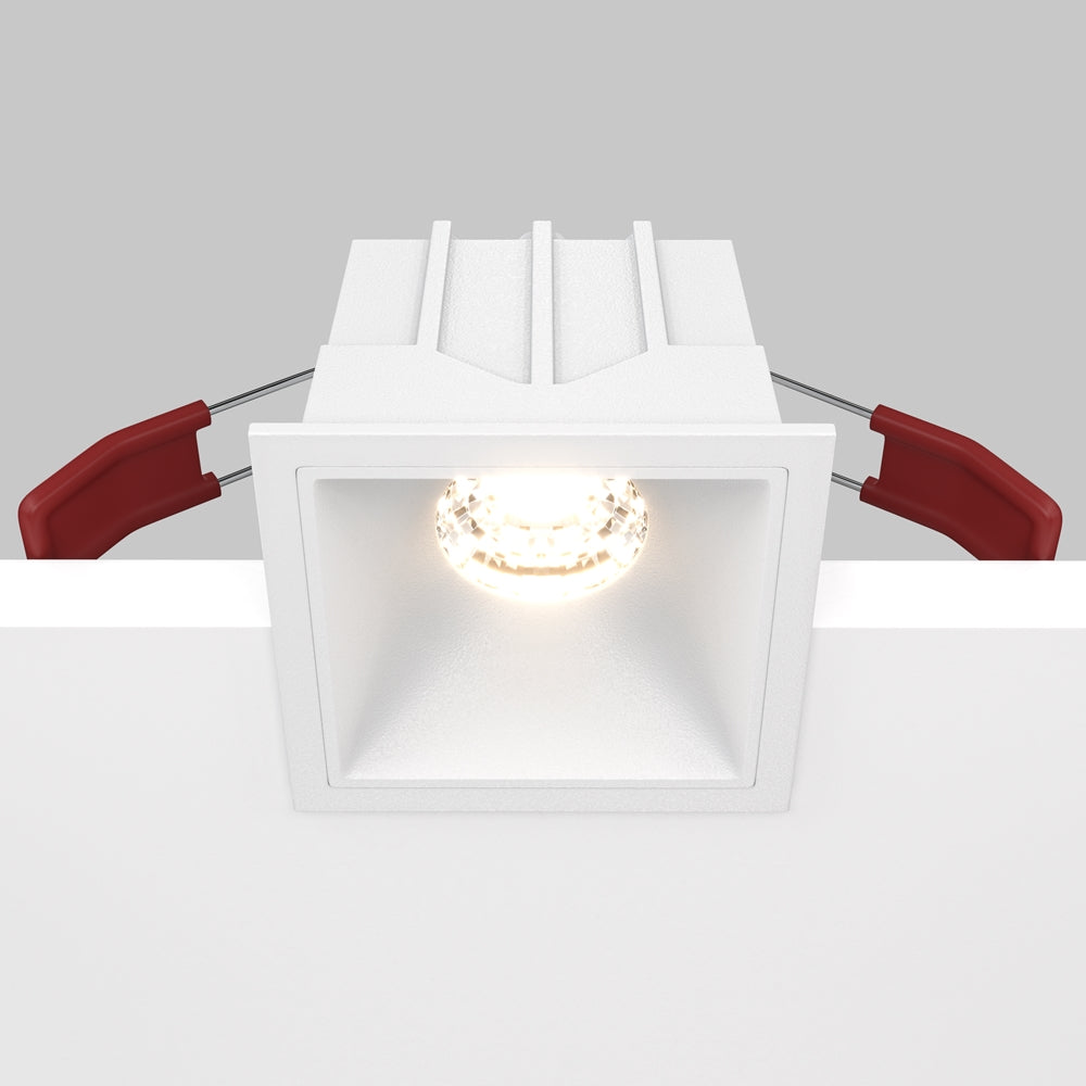 Maytoni downlight Alfa LED 10 W 36° wpuszczana oprawa kwadratowa, biała