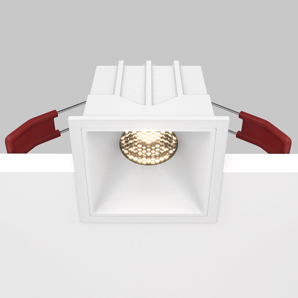 Maytoni downlight Alfa LED 10 W 36° wpuszczana oprawa kwadratowa, biała