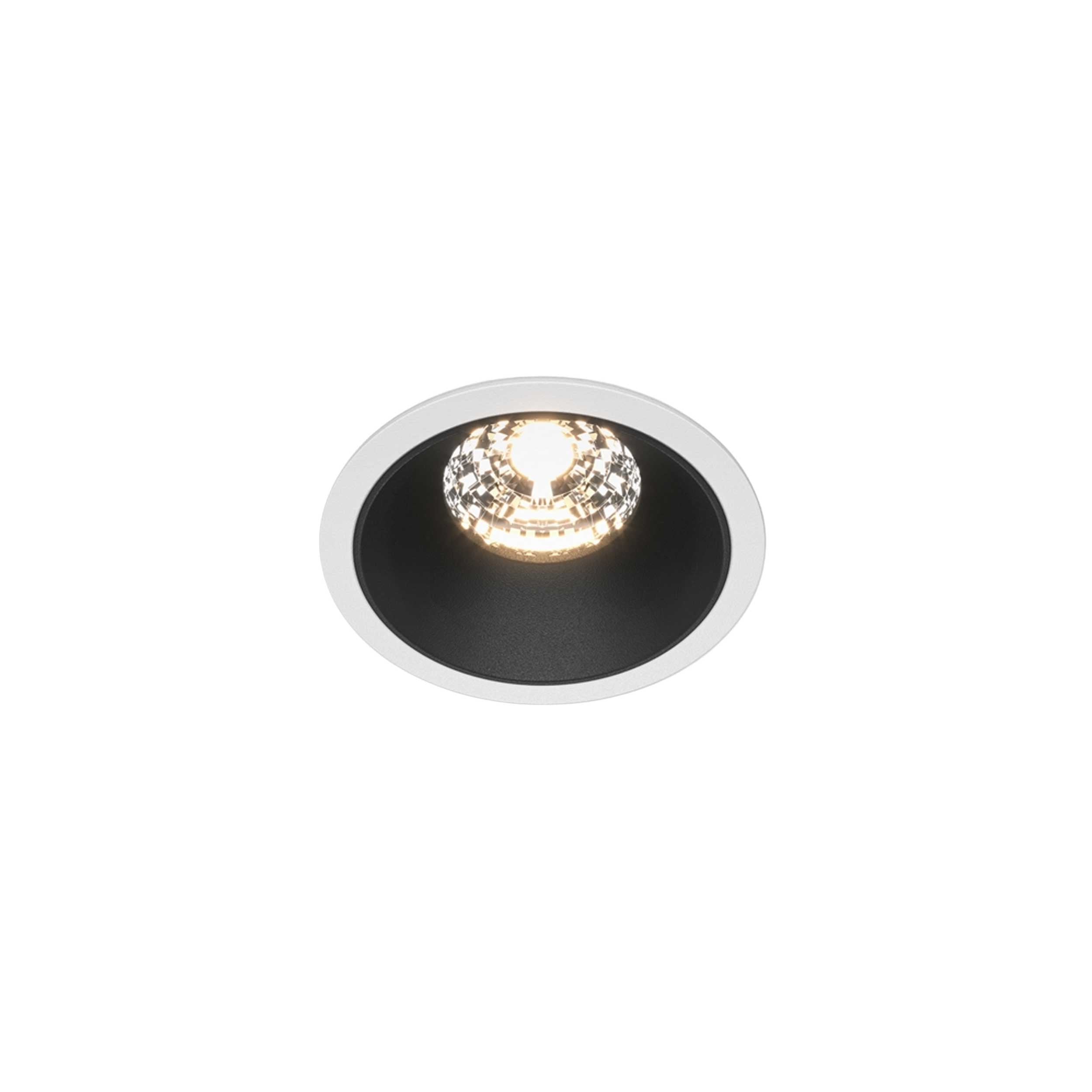 Maytoni downlight Alfa LED 36° – wpuszczana oprawa okrągła w kolorze czarnym