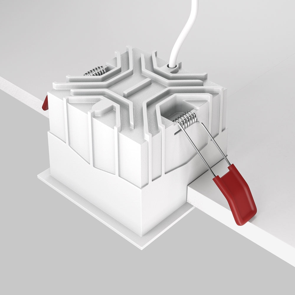 Maytoni downlight Alfa LED 15 W 36° wpuszczana oprawa kwadratowa, biała