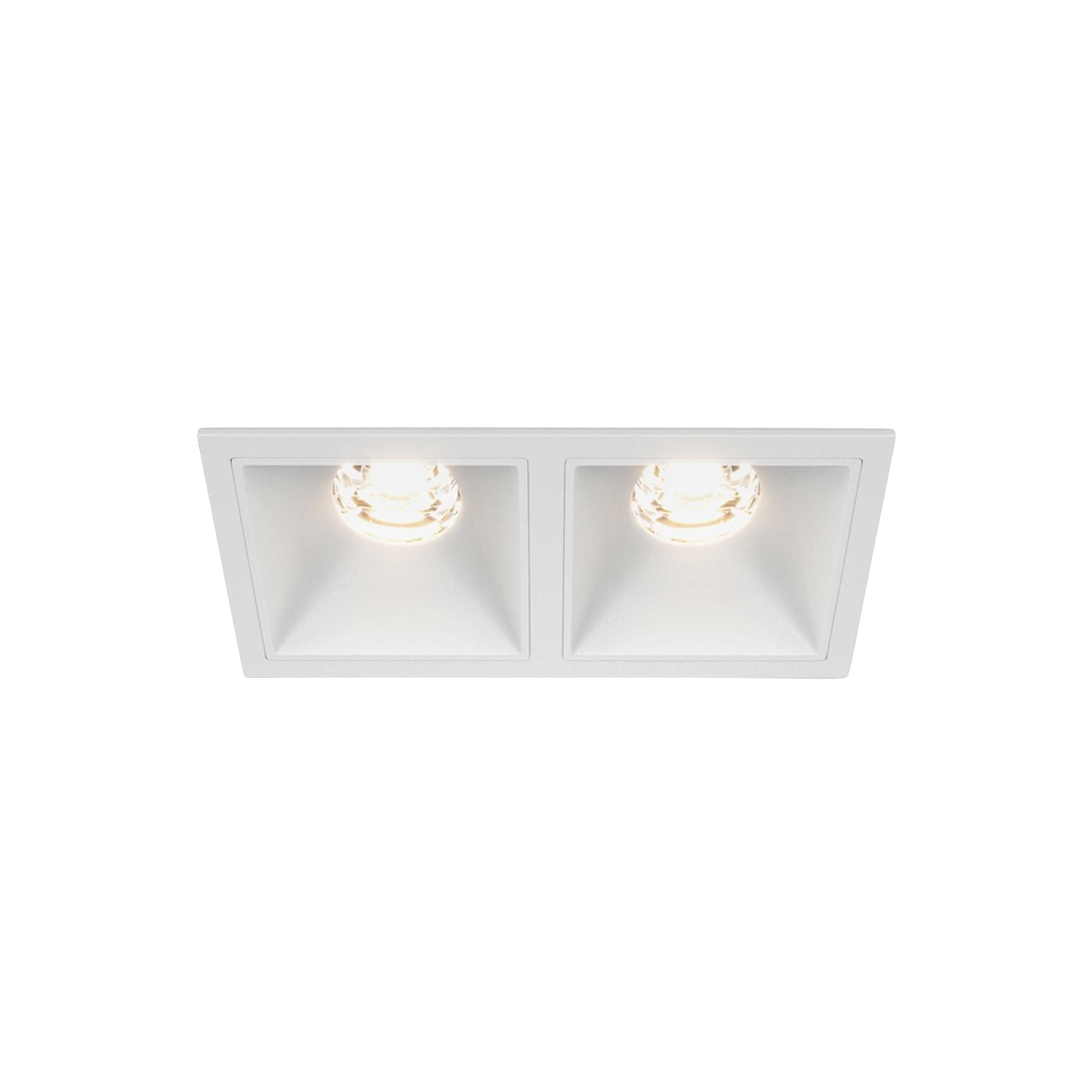 Maytoni downlight Alfa LED 10 W 36° wpuszczana oprawa kwadratowa, biała
